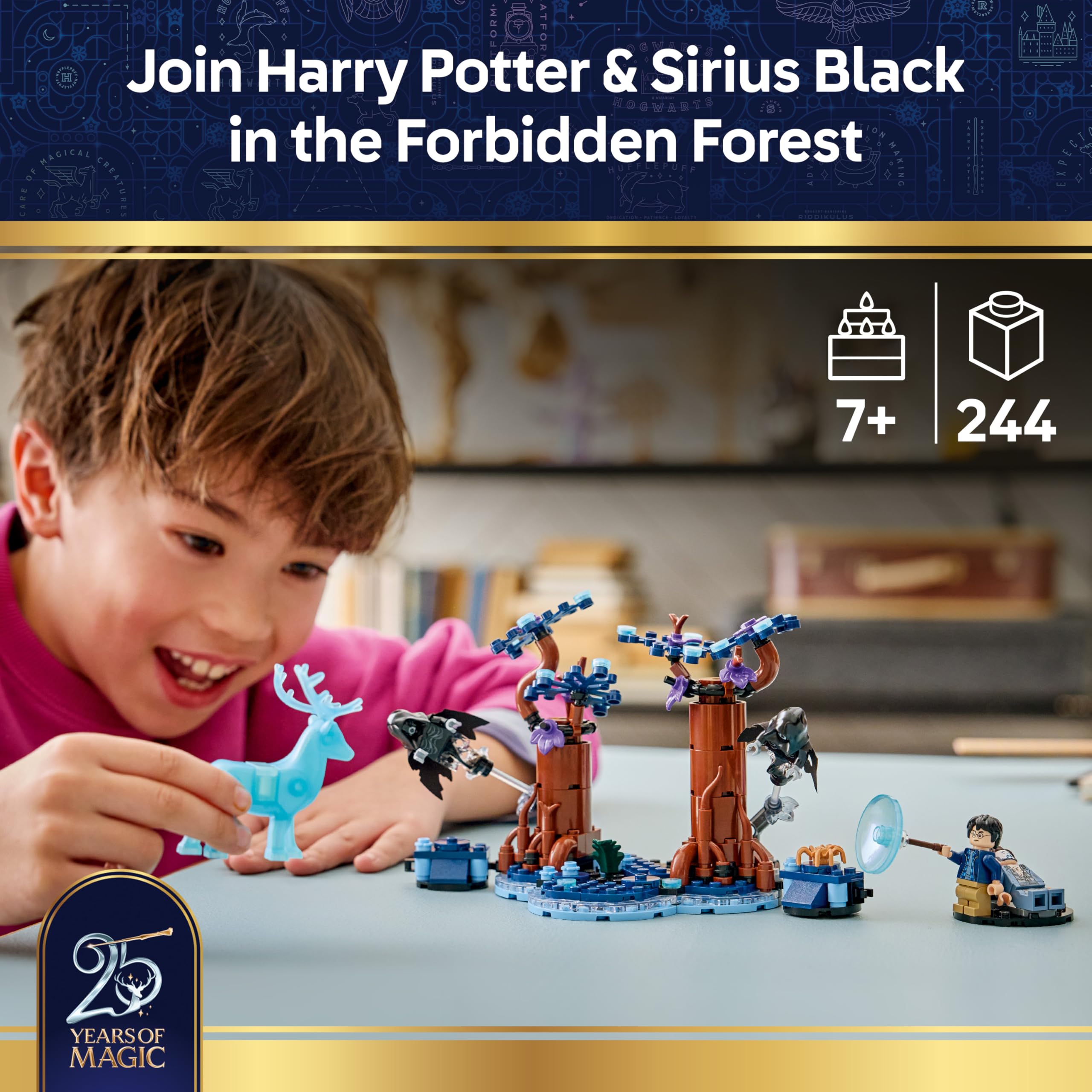 LEGO Harry Potter Forbidden Forest: Expecto Patronum Building Set 76475 | Ages 7+