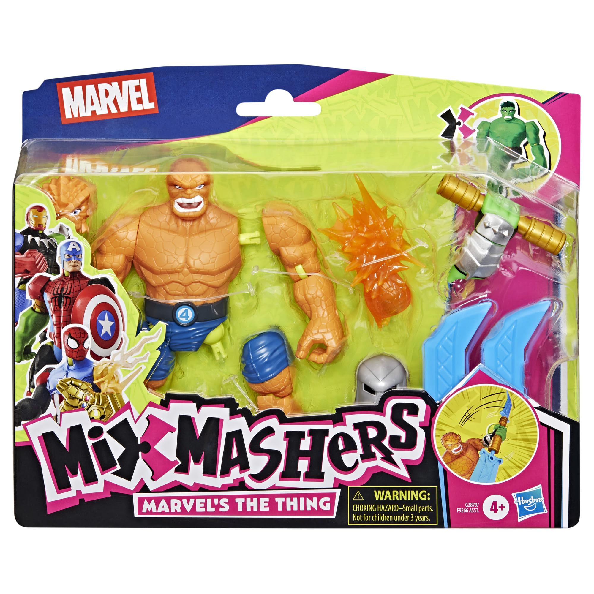 Marvel The Avengers MixMashers The Thing Action Figure - 5 Inch, Ages 4+ 2