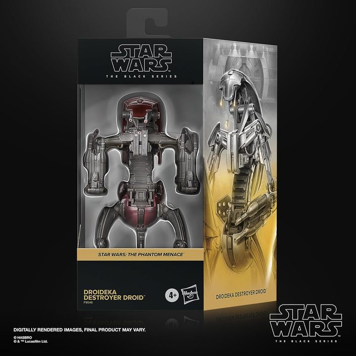 Hasbro Star Wars The Black Series Star Wars: The Phantom Menace - Droideka Destroyer Droid Action Figure (F95465L00)