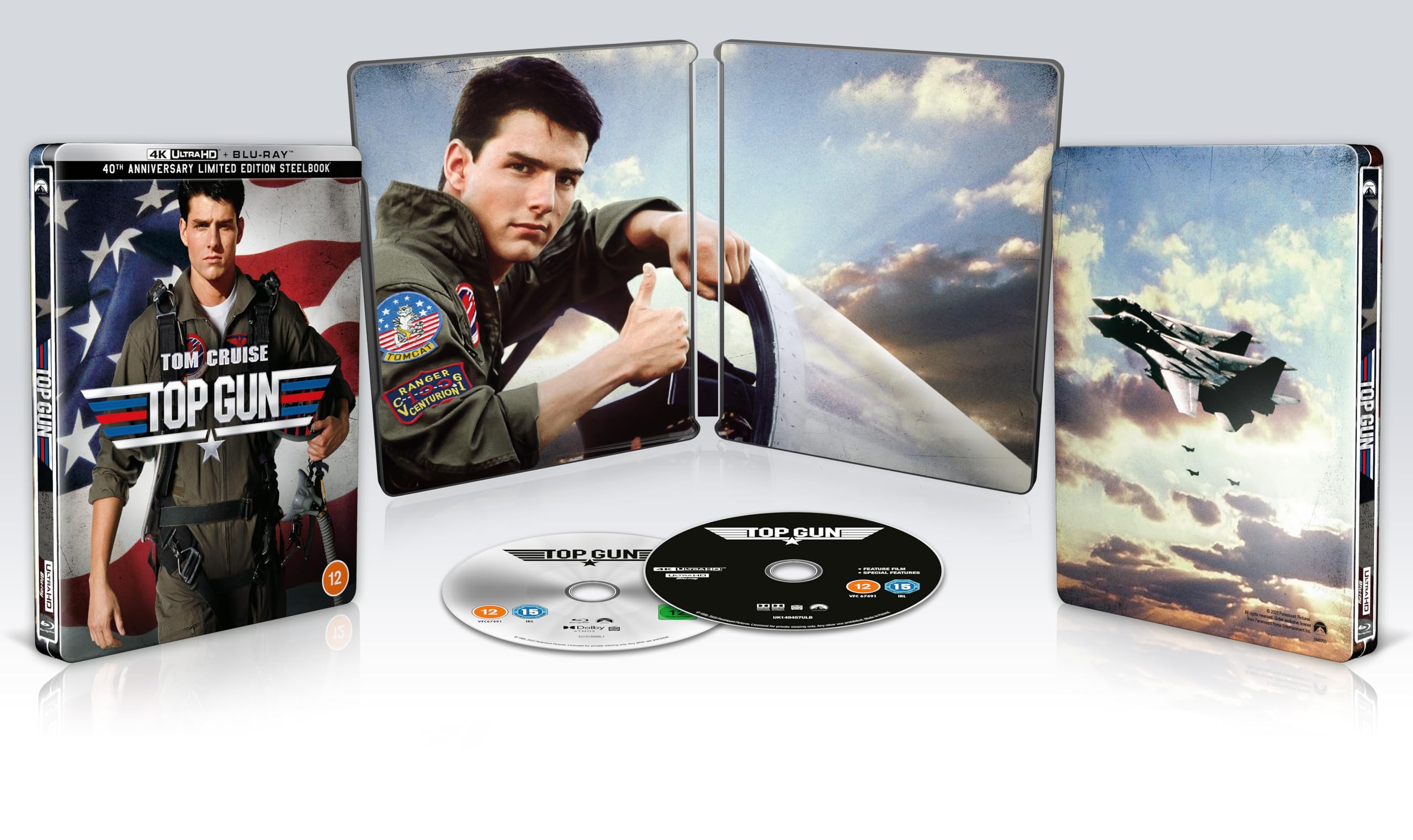 Top Gun [4K UHD & Blu-ray SteelBook]