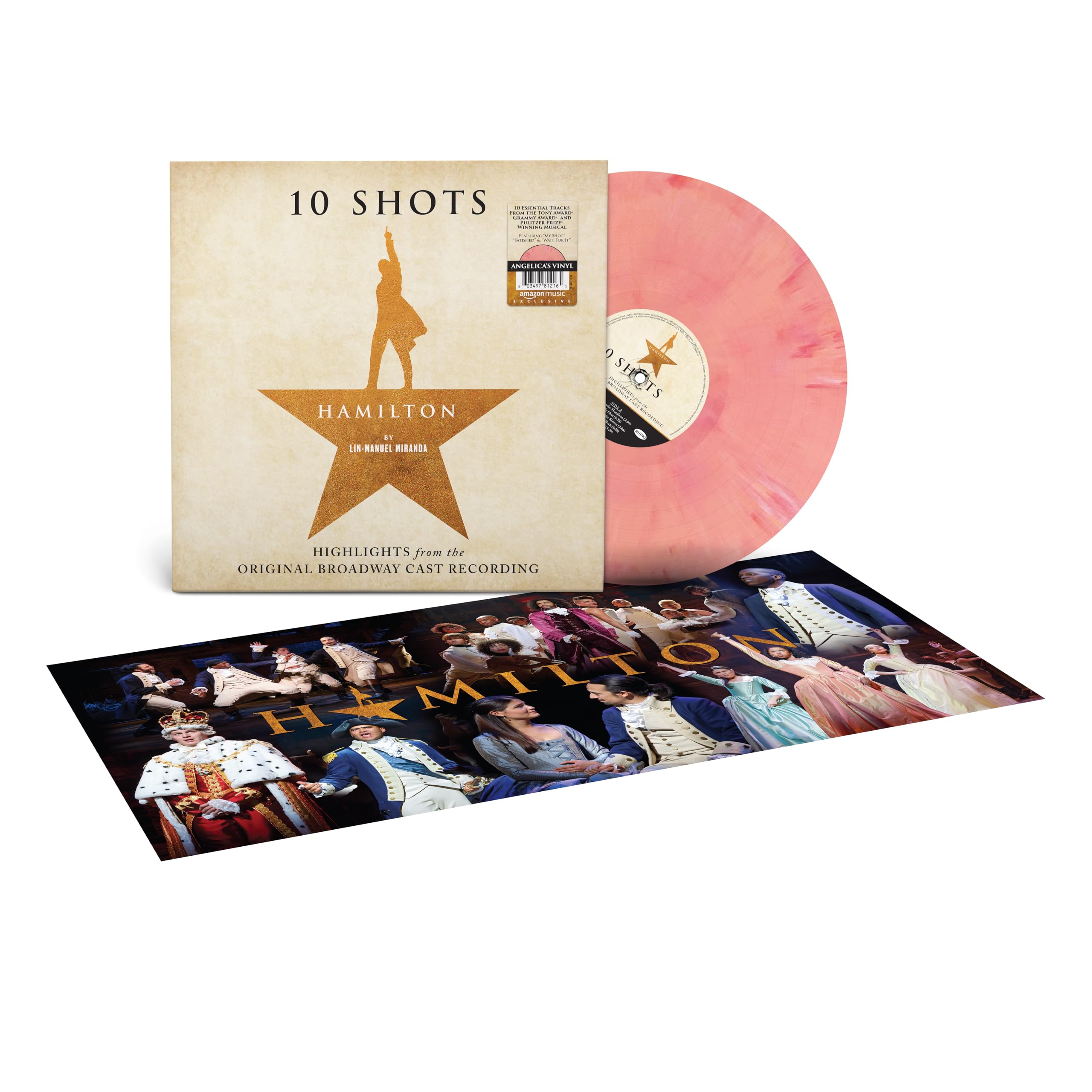 Hamilton - 10 Shots: Highlights from the Original Broadway Cast Recording [VINYL]