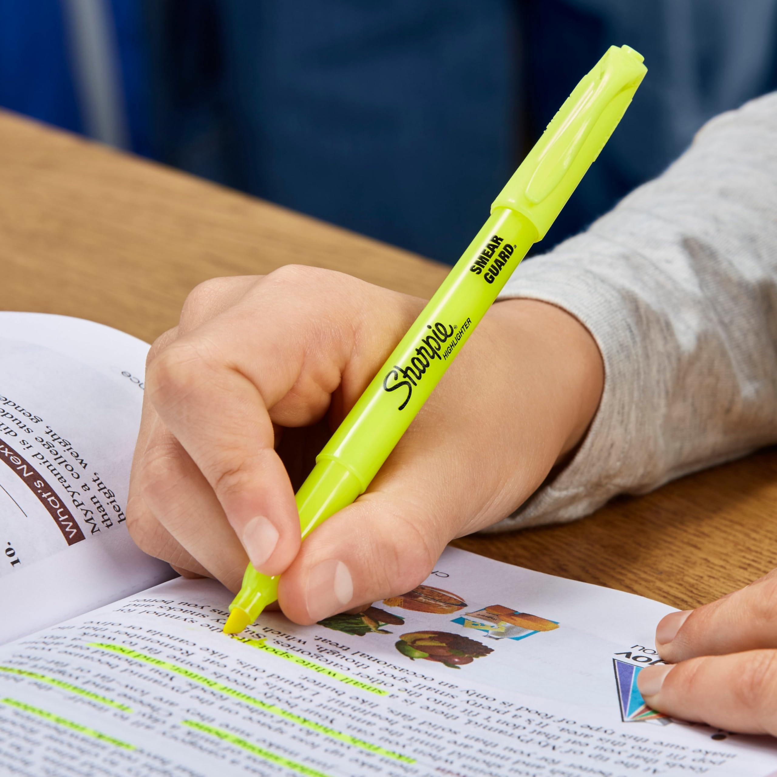 Sharpie Pocket Highlighters - Chisel Tip | 12 Pack Assorted Fluorescent Ink Colours 5