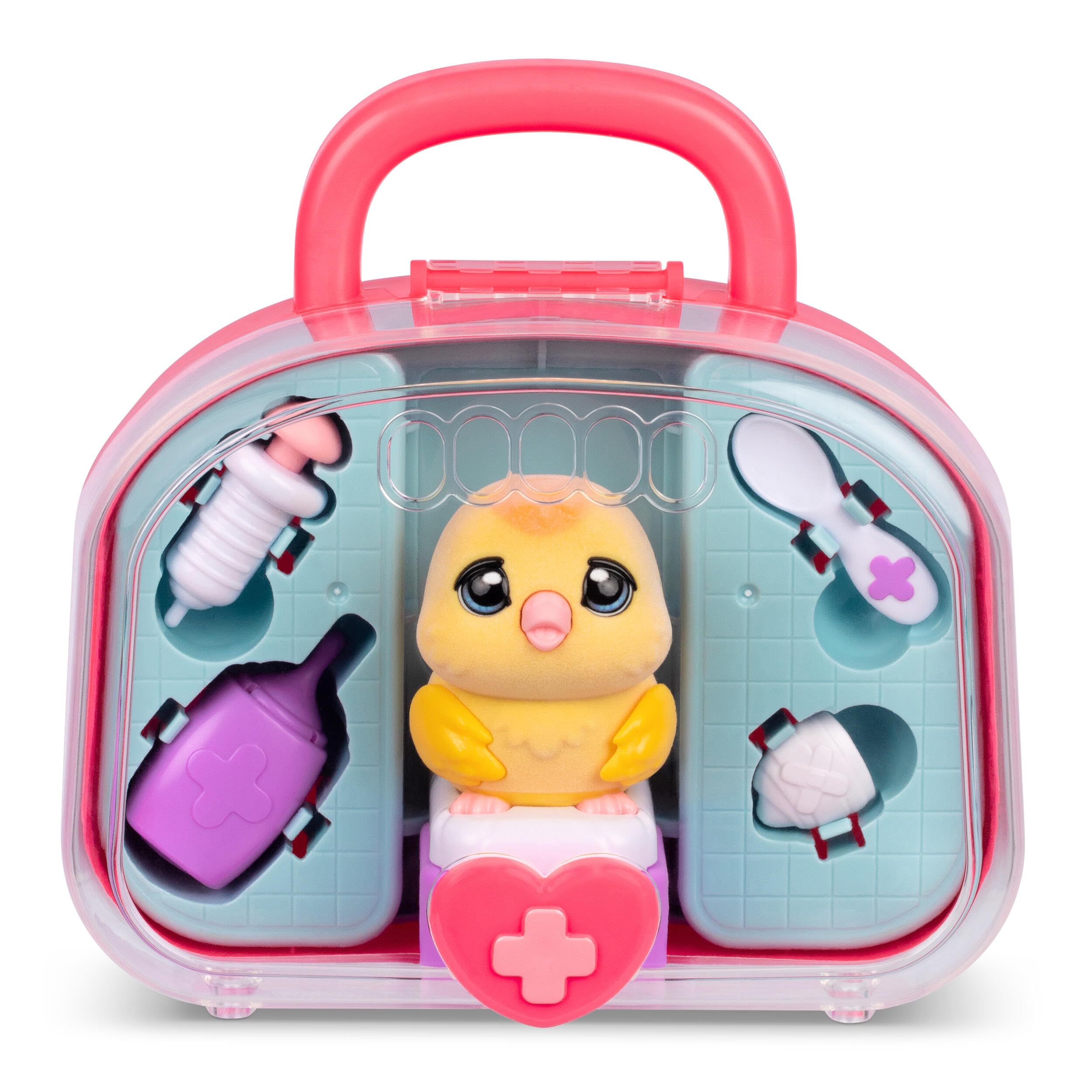 Little Live Pets Ouchies Vet Kit - Chirpy the Chick Interactive Toy with 20+ Sounds & Lights