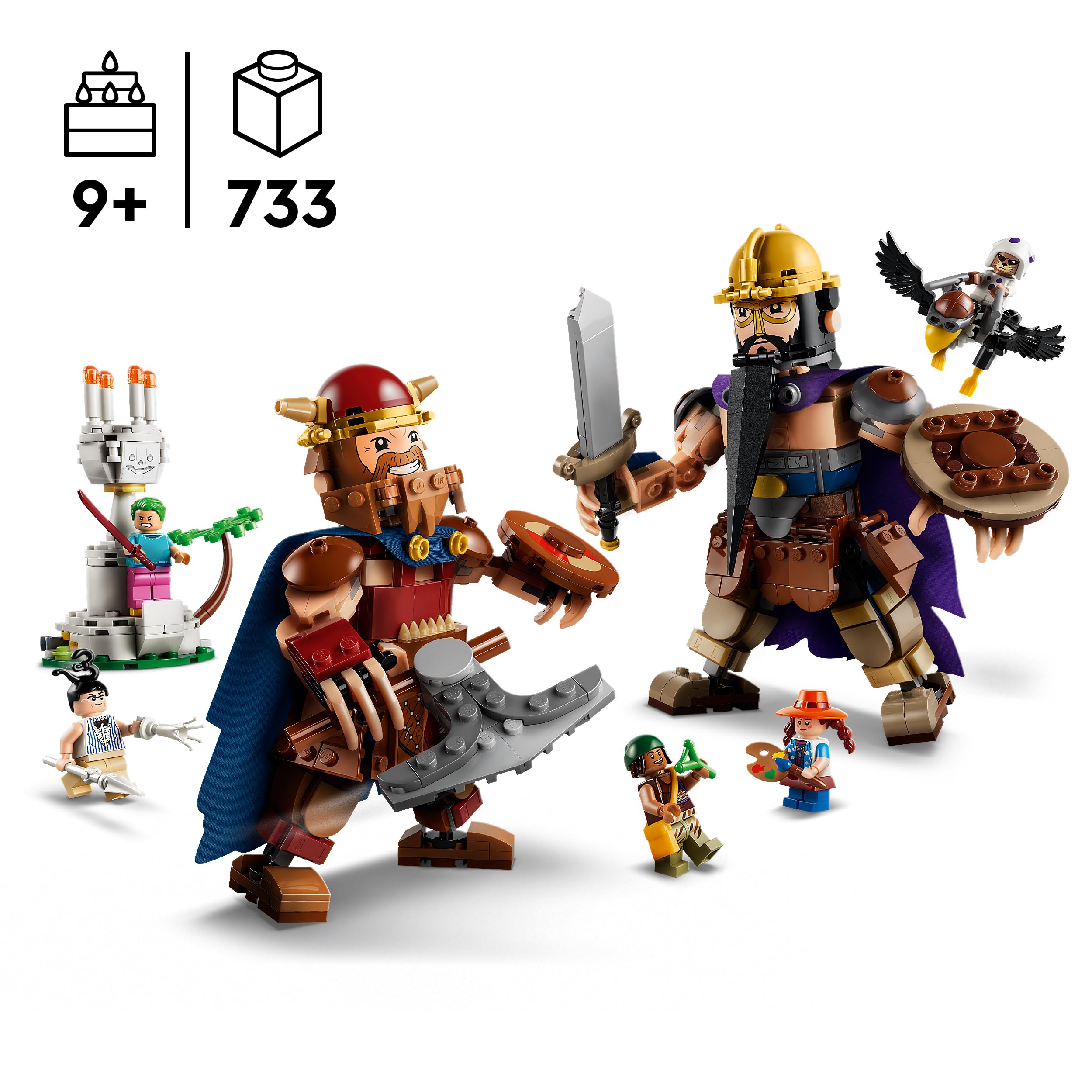 LEGO ONE PIECE Dorry vs. Brogy Building Set 75644 | Ages 9+ | 8 Figures 2