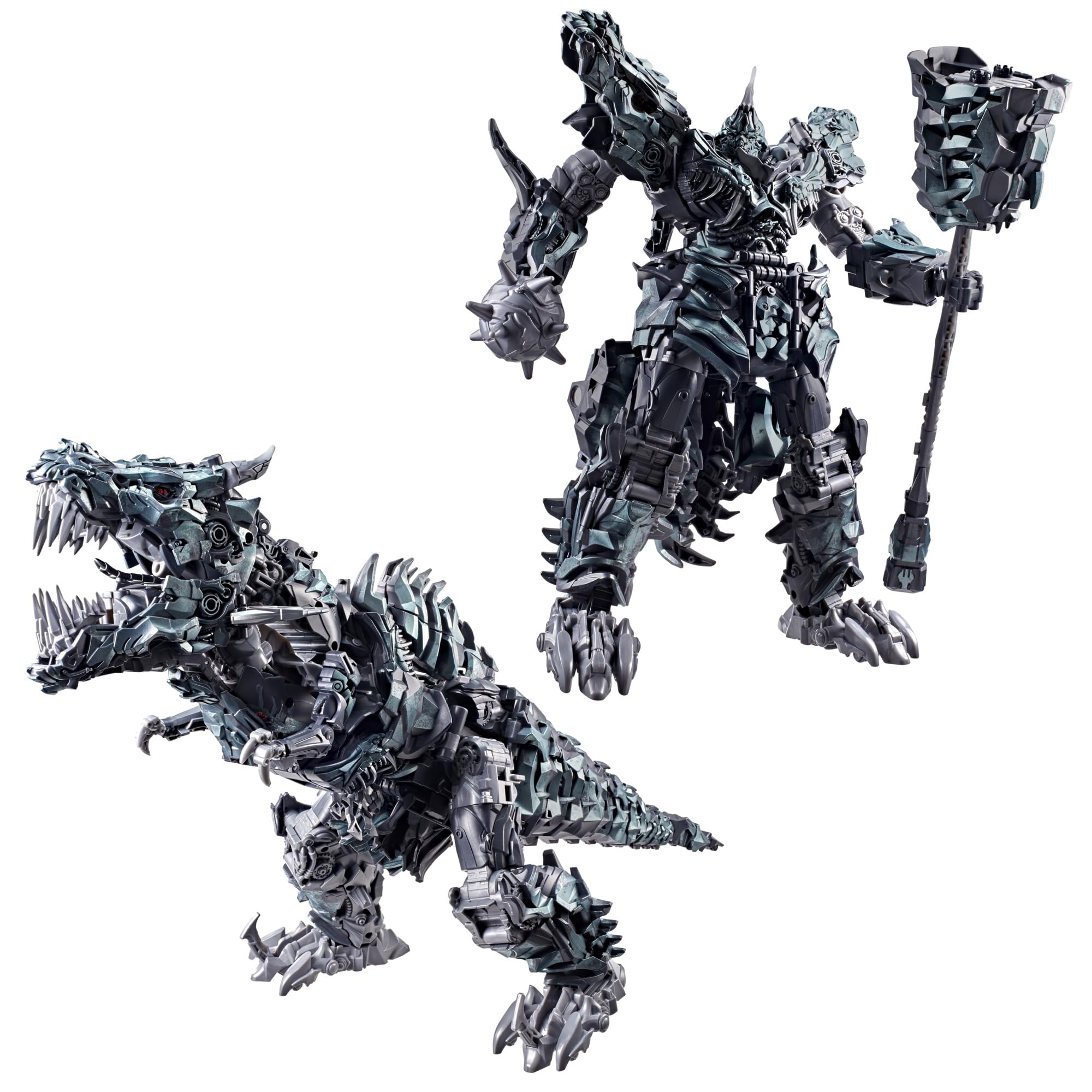 Transformers Studio Series Grimlock Action Figure - Age of Extinction | 15 Inches | 59 Steps 1