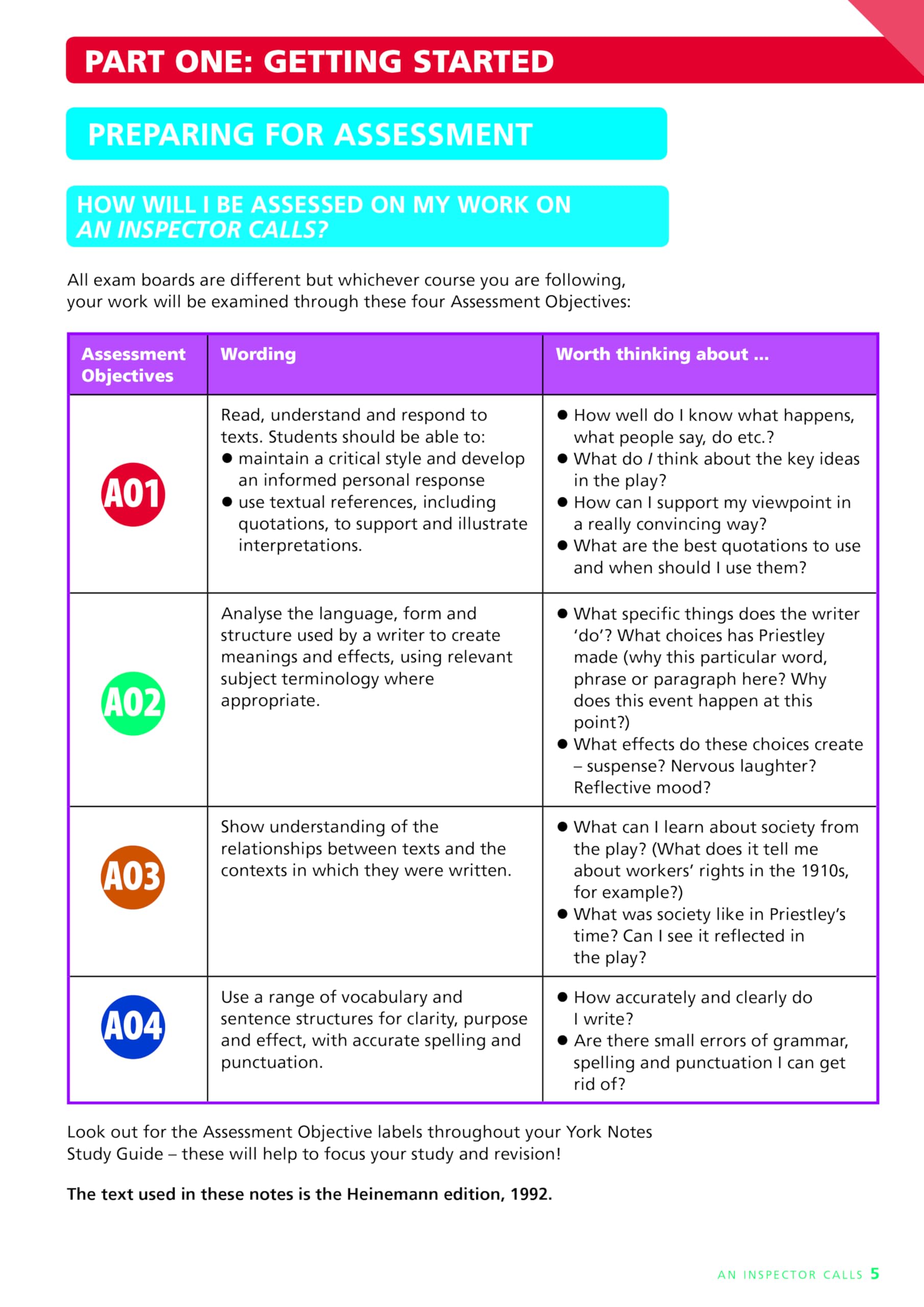 PEARSON EDUCATION York Notes for GCSE (9-1): An Inspector Calls Study Guide | Paperback 4