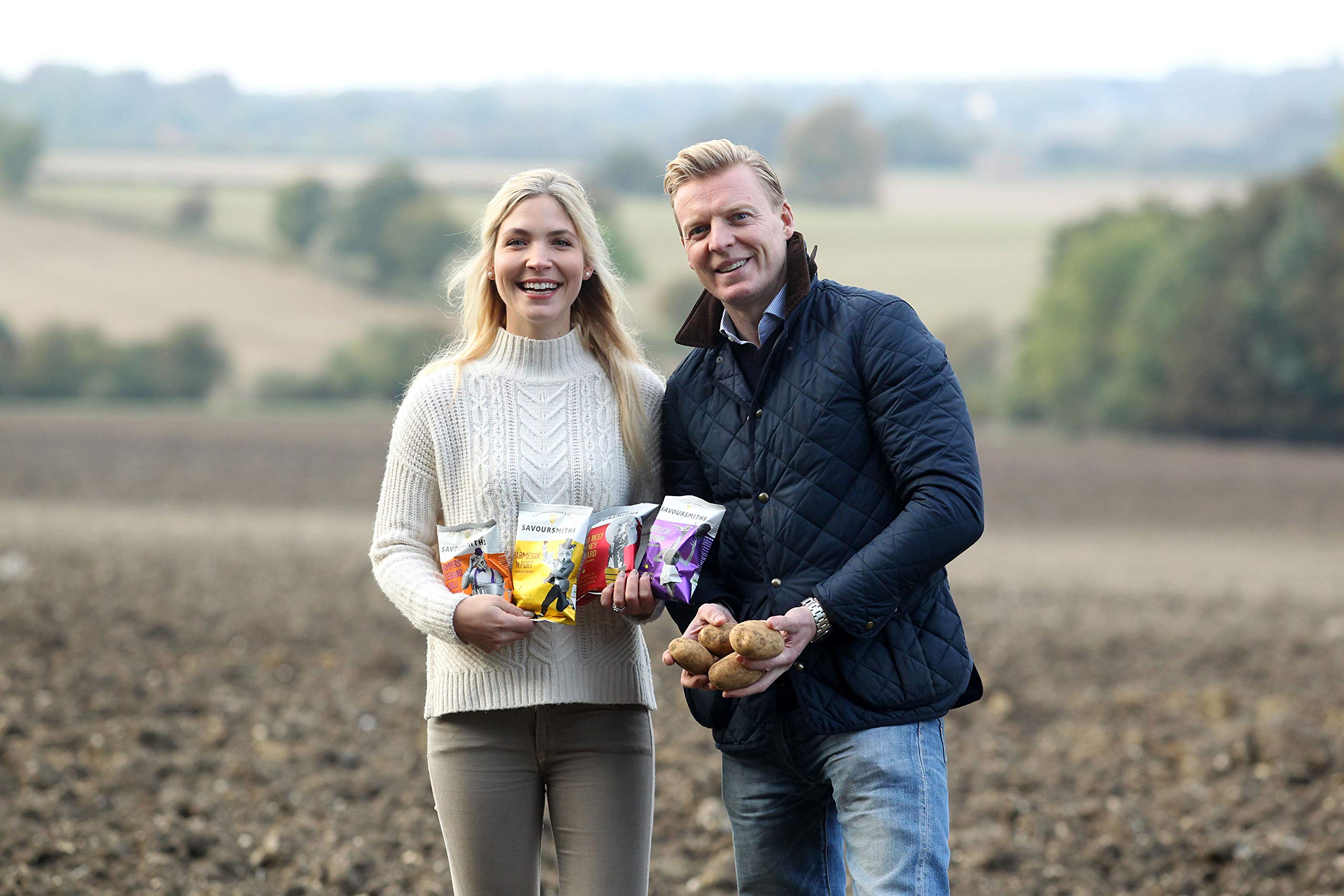 SAVOURSMITHS Wagyu Beef with Honey Mustard Hand-Cooked Potato Crisps 40g