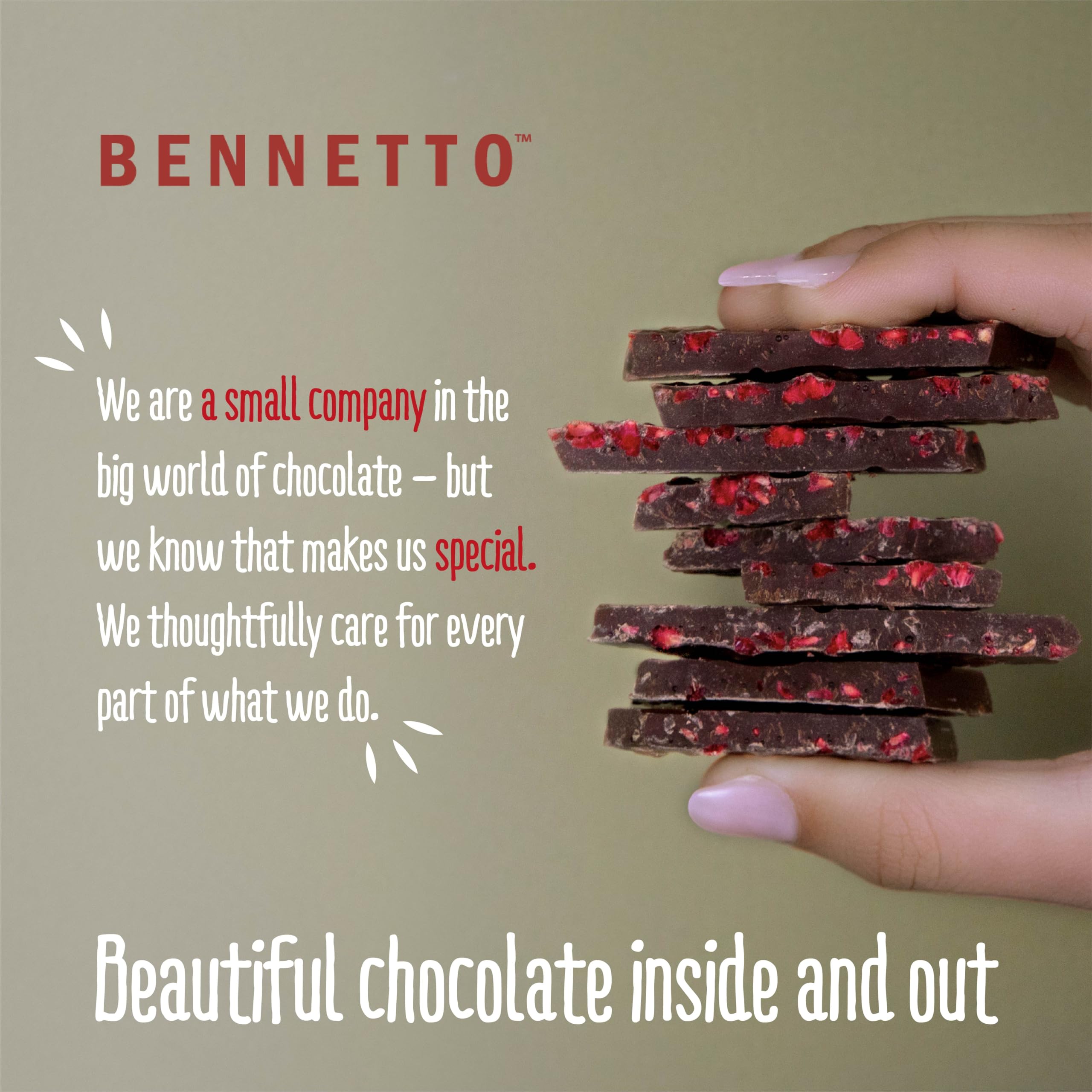 Bennetto 70% Organic Dark Chocolate Bar - Single Origin from Ecuador, Fairtrade, Vegan & Gluten-Free 11