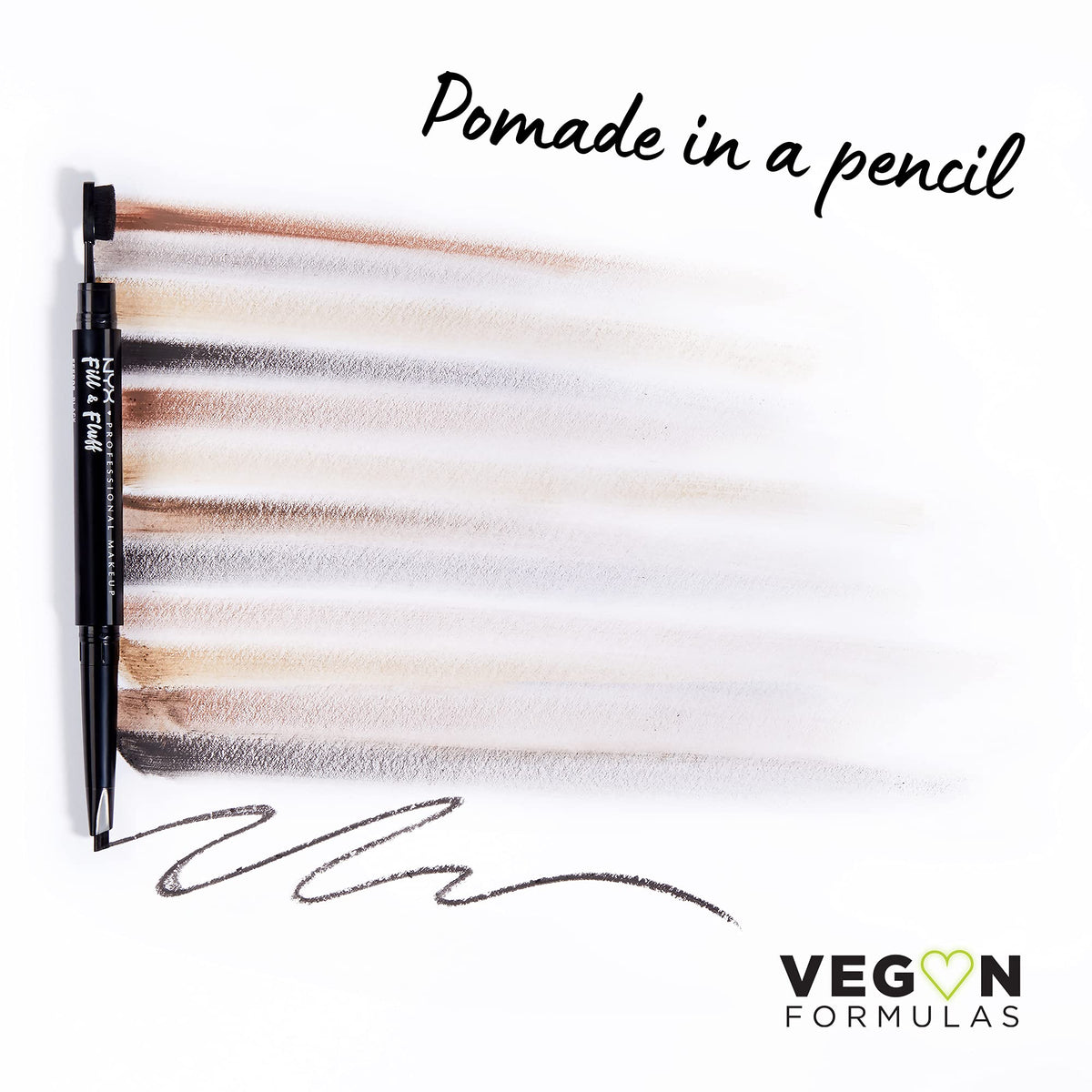 NYX Professional Makeup Fill & Fluff Eyebrow Pomade Pencil - Espresso