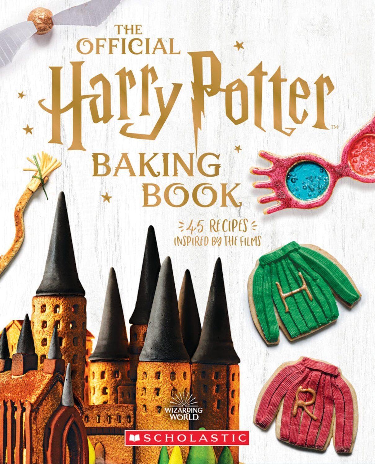 Scholastic The Official Harry Potter Baking Book | 45 Recipes | Hardcover