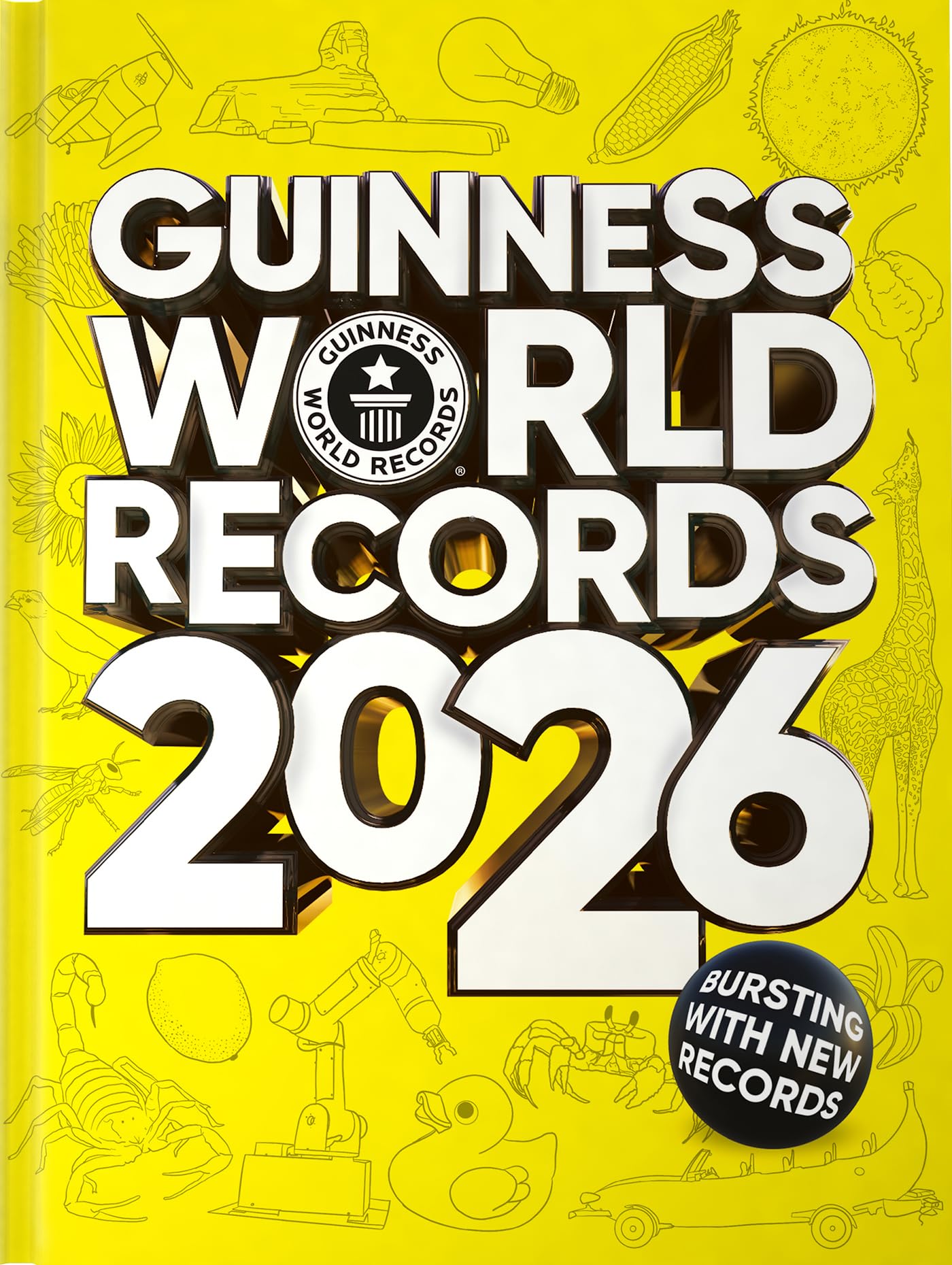 Guinness World Records 2026 - Hardcover Reference Book | Ages 7+ | 256 Pages