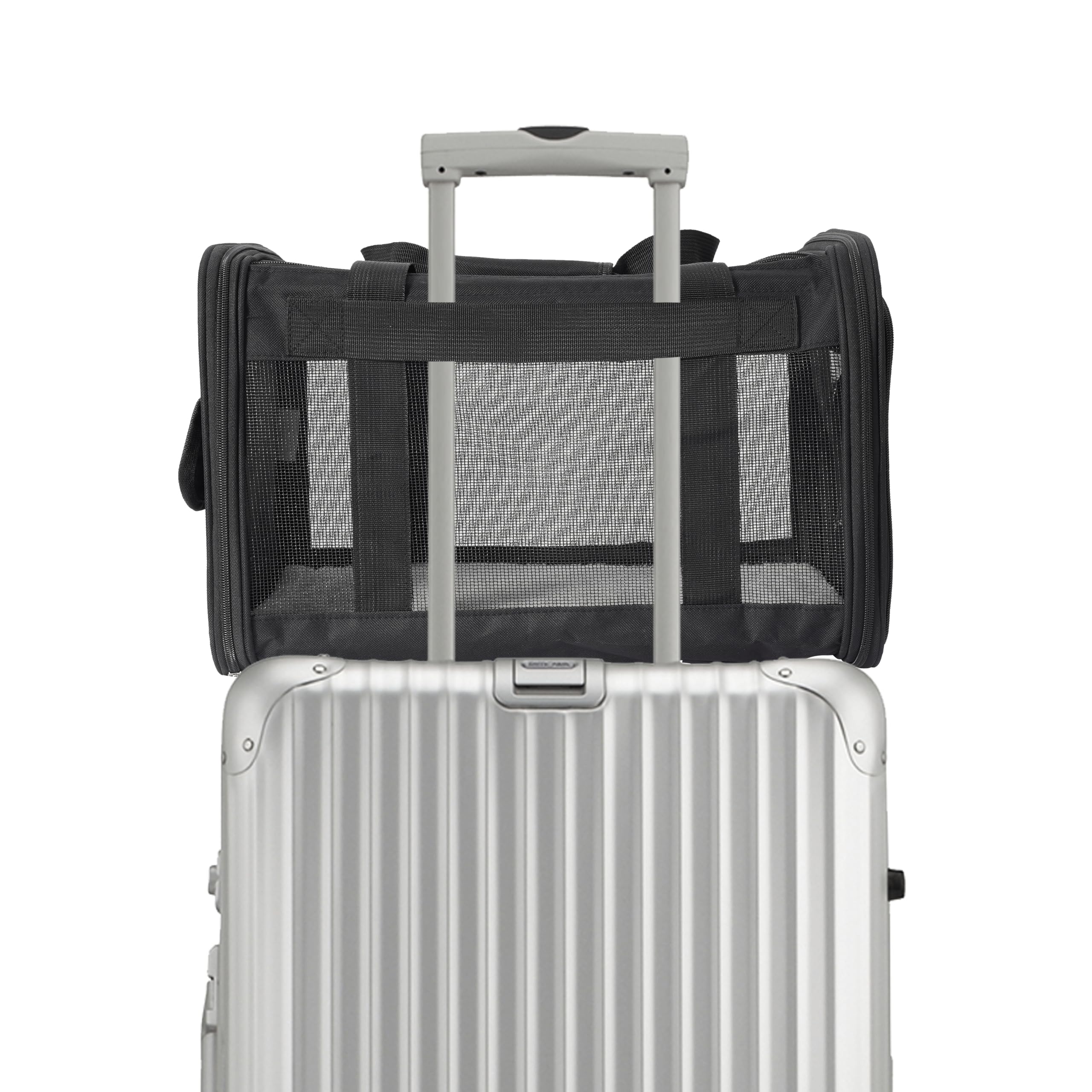 REQUISITE NEEDS Soft-Sided Pet Carrier - Airline Approved | Foldable Travel Bag | Up to 7.7 kg