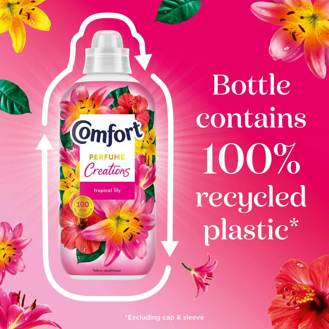 Comfort Perfume Creations Tropical Lily Fabric Conditioner (1L)