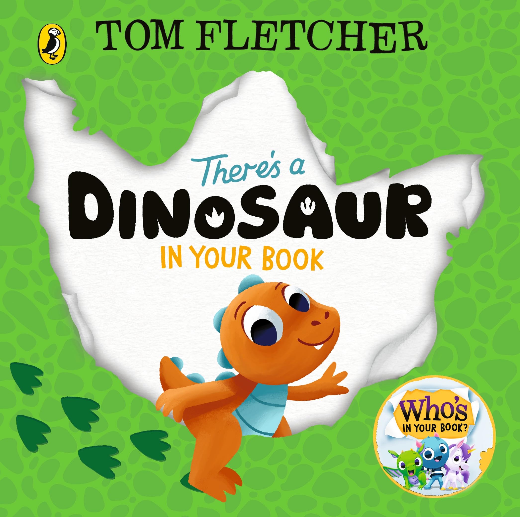 Puffin There's a Dinosaur in Your Book - Interactive Board Book for Ages 2-4 1