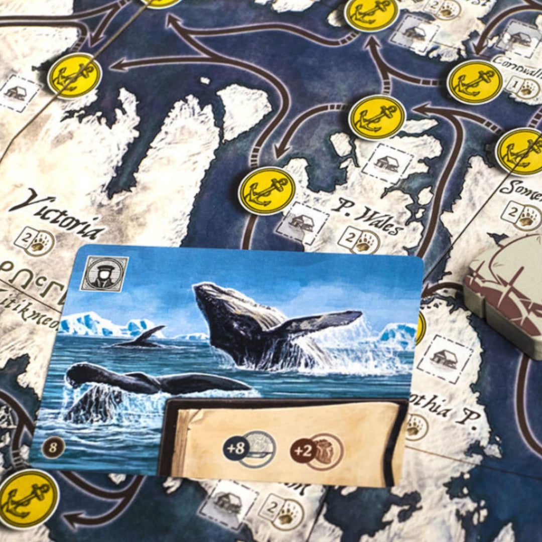 2Tomatoes Games Through Ice and Snow Arctic Exploration Board Game
