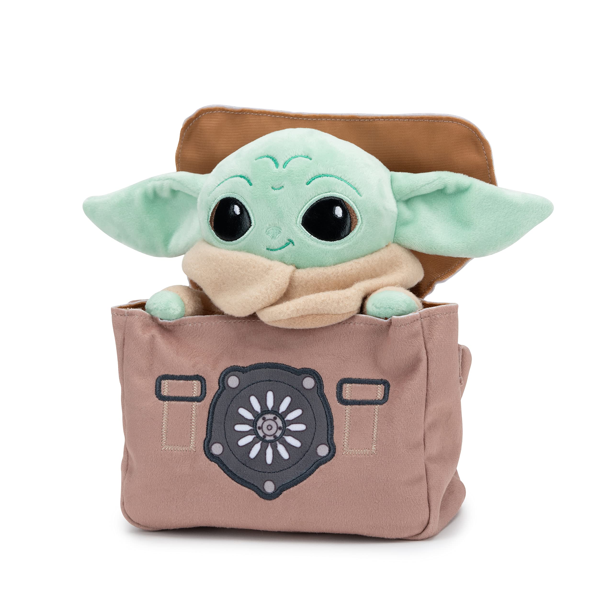 Simba Toys Grogu (Baby Yoda) The Child Plush in Carry Bag - 25cm | Official Disney Licence 4
