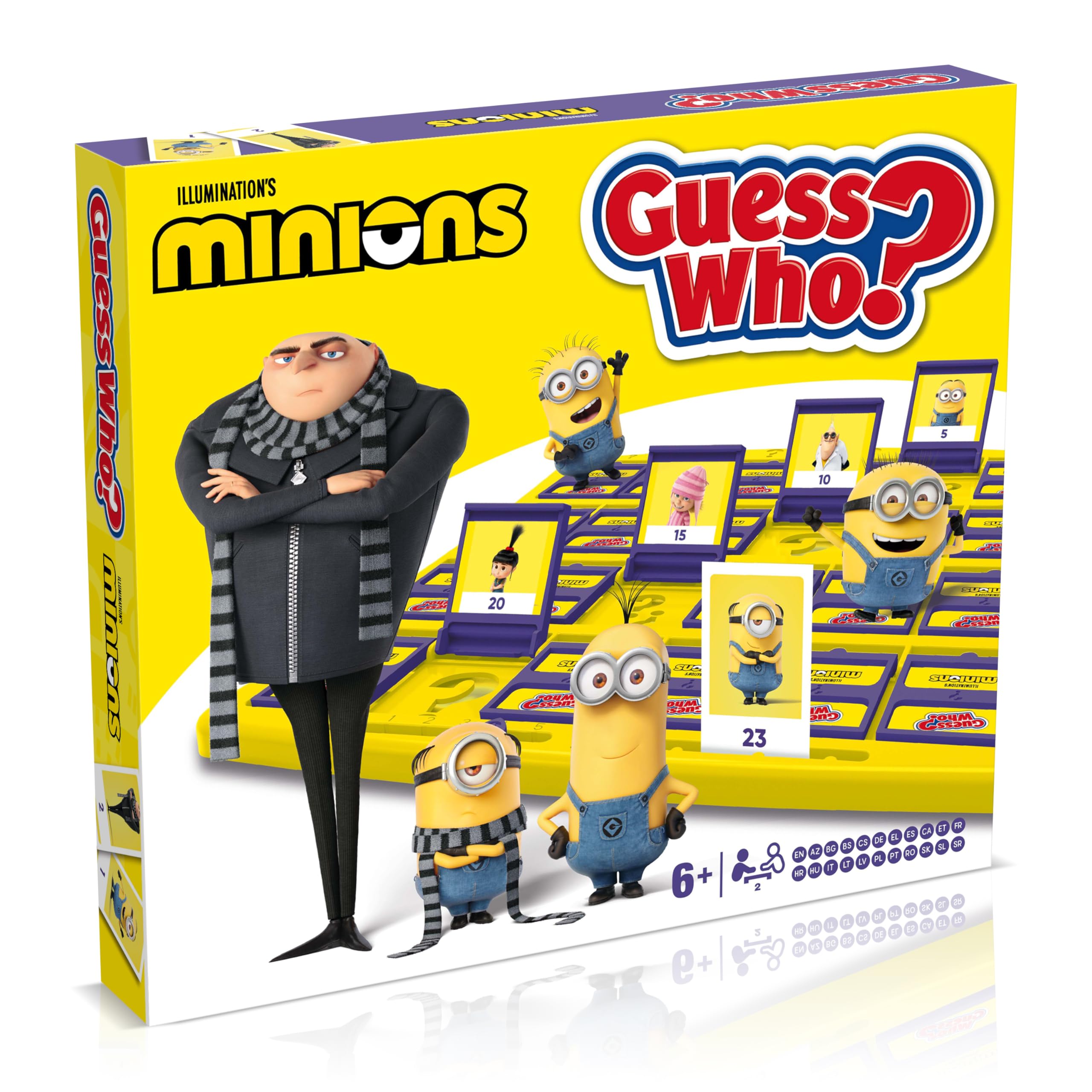 Winning Moves Minions Guess Who? Board Game - Ages 7-12, 2 Players 1