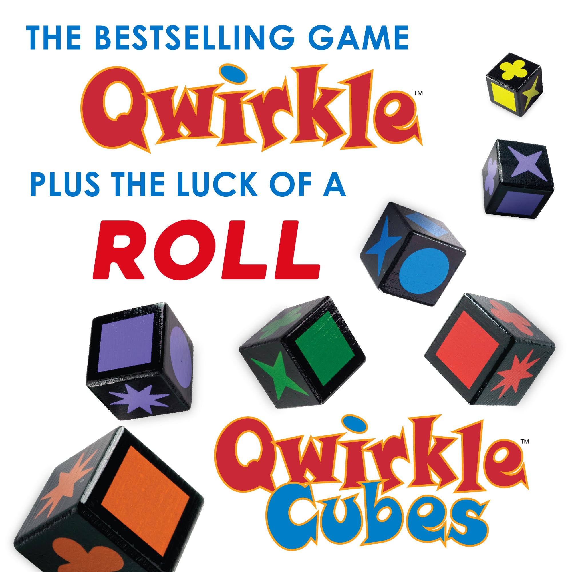 MindWare Qwirkle Cubes Miniature Game | Ages 6+ | 2-4 Players | 45 Minutes