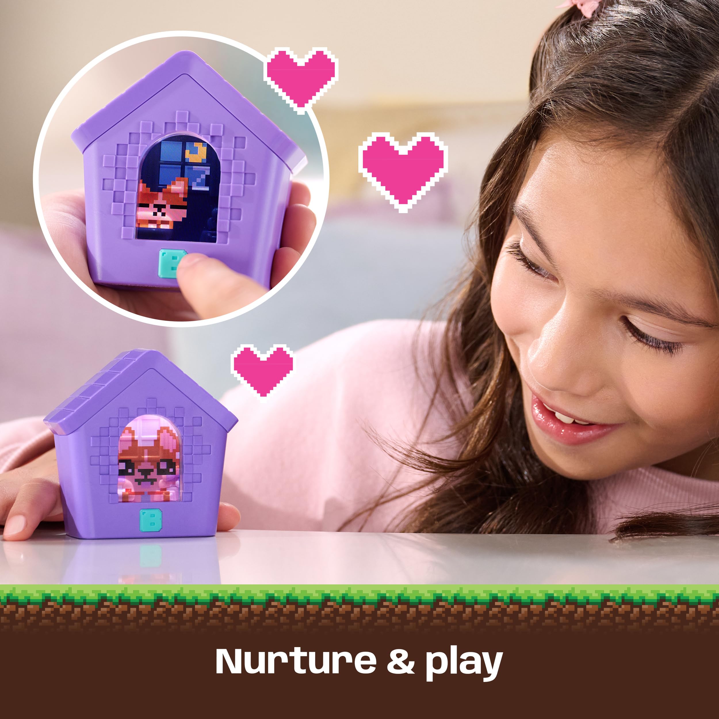 Bitzee Interactive Digital Pet Toy Doghouse with 15 Puppies and 3D Playroom 5