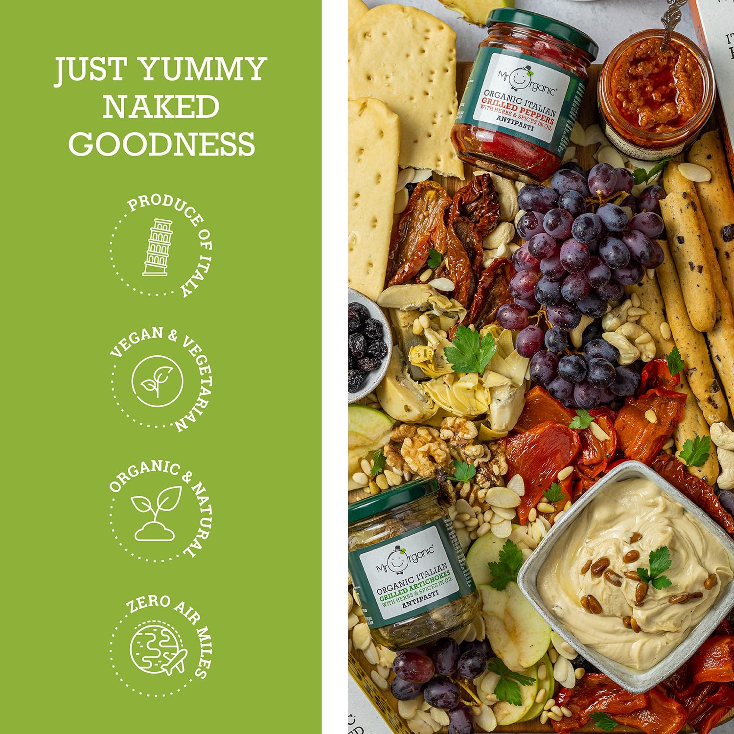 Mr Organic - Classic Flatbread 150g - Organic Linguette Crackers 6