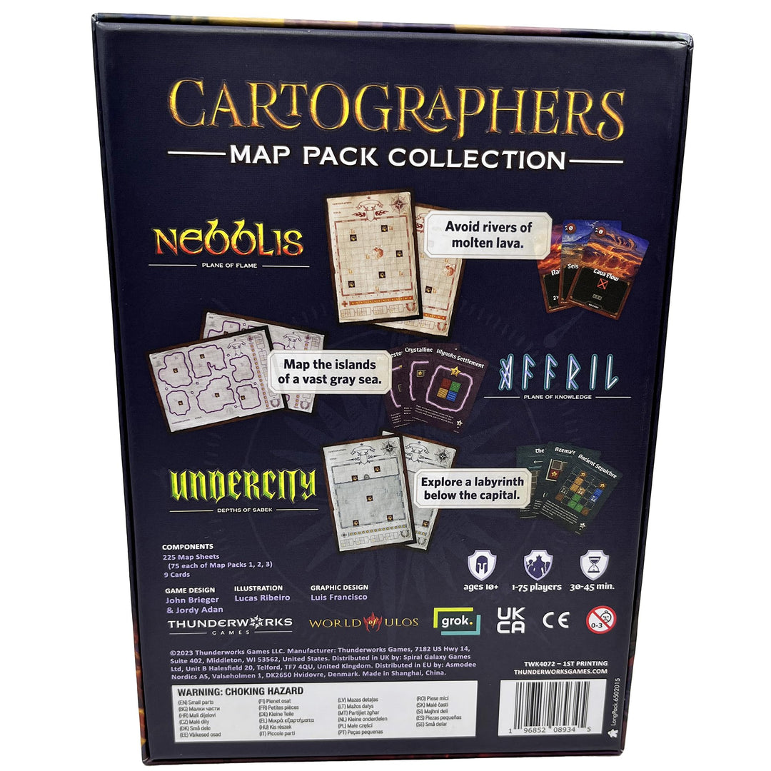 Thunderworks Games Cartographers Map Pack Collection - Expansion Map Set C