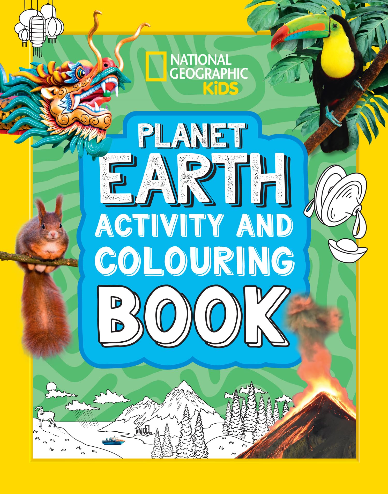 Collins Planet Earth Activity and Colouring Book (National Geographic Kids) | Paperback | Ages 5-9