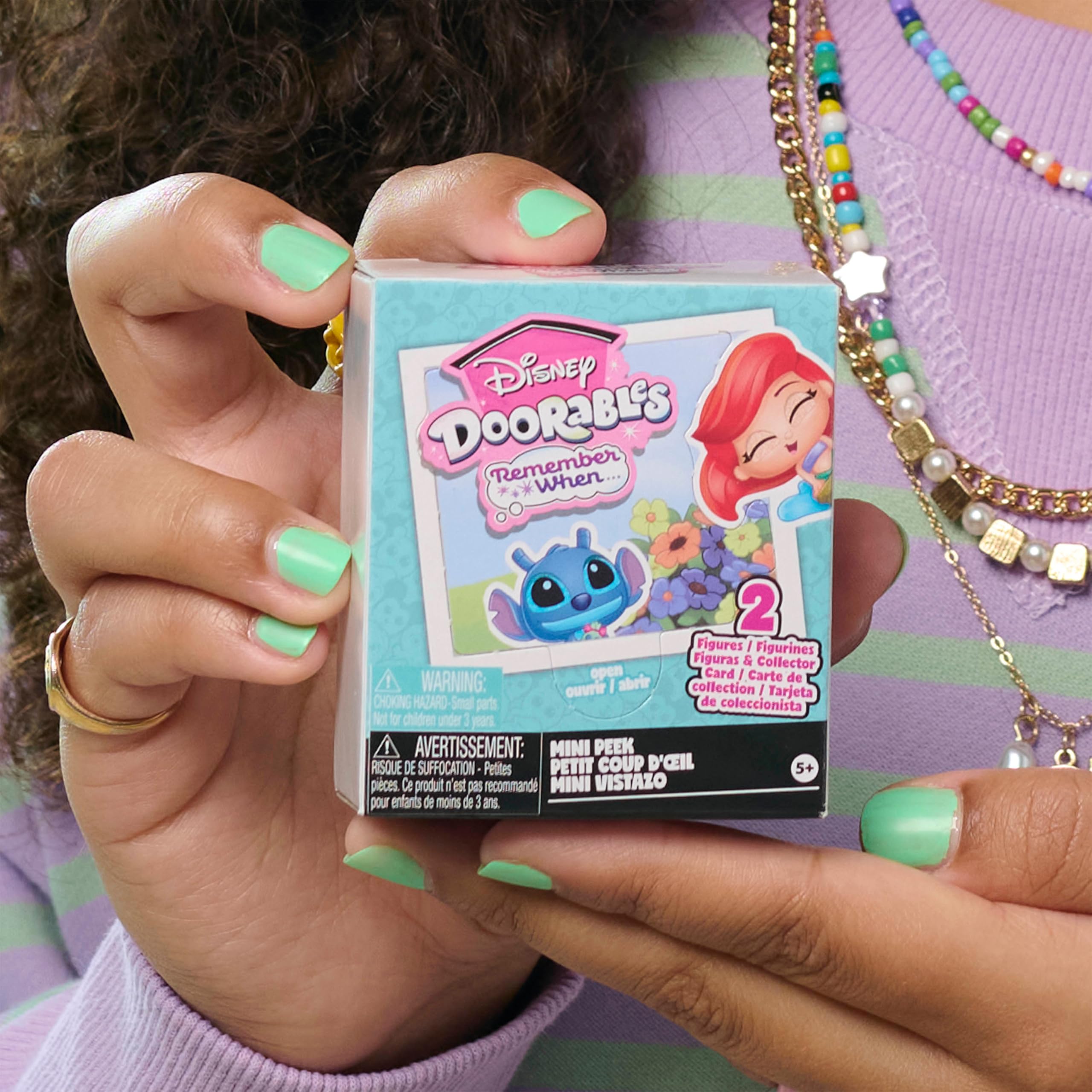 Just Play Disney Doorables Lil’ Moments - Mayor & Jack Skellington Mini Figures (50004) 4