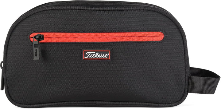 Titleist Players Dopp Kit Bag, Black, 11 Inch - Premium Travel Organizer for Golfers and Professionals