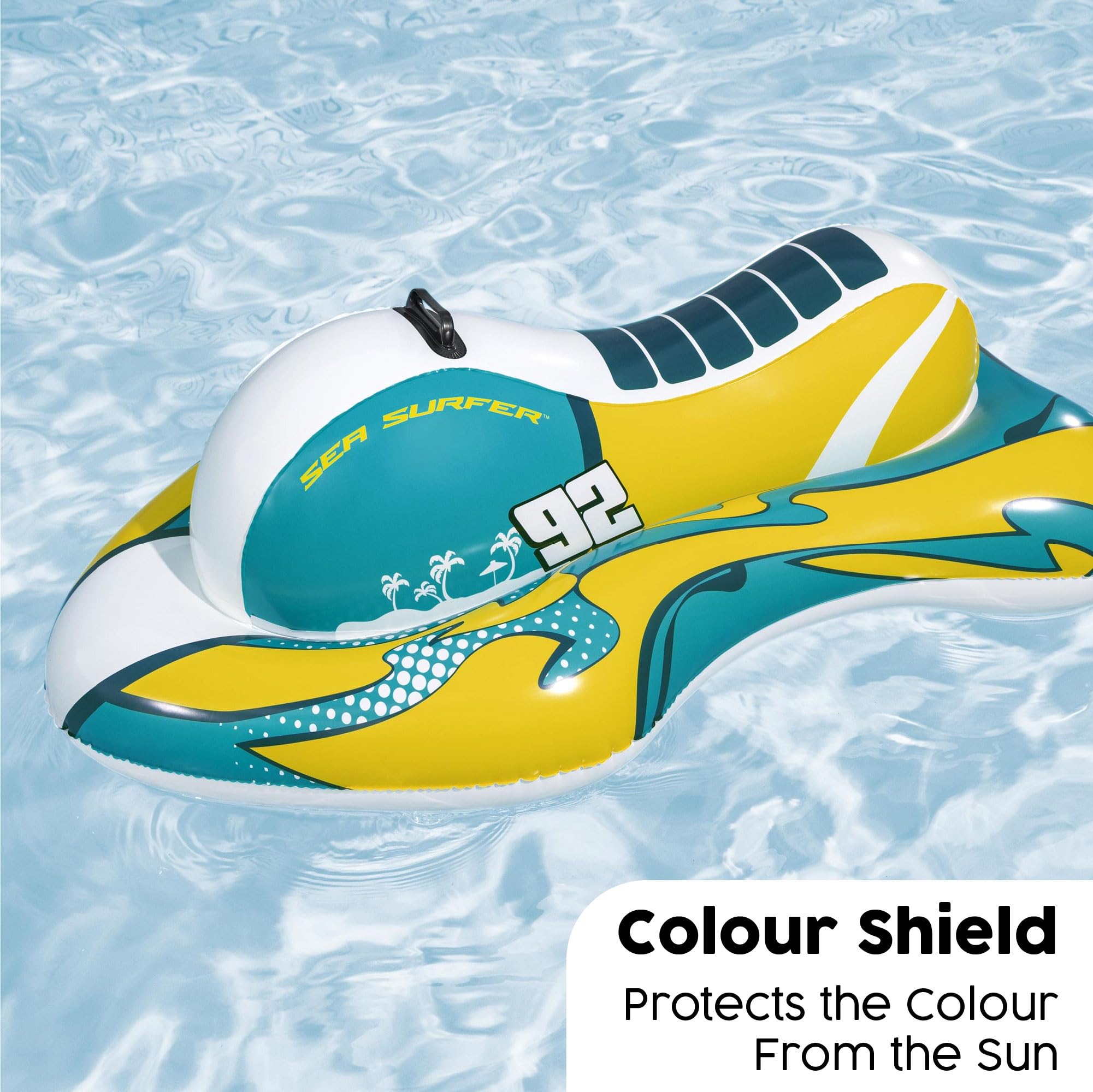 Bestway Sea Surfer Kids Ride-On Pool Float Jet Ski Inflatable | Ages 3+ | 45 kg Capacity