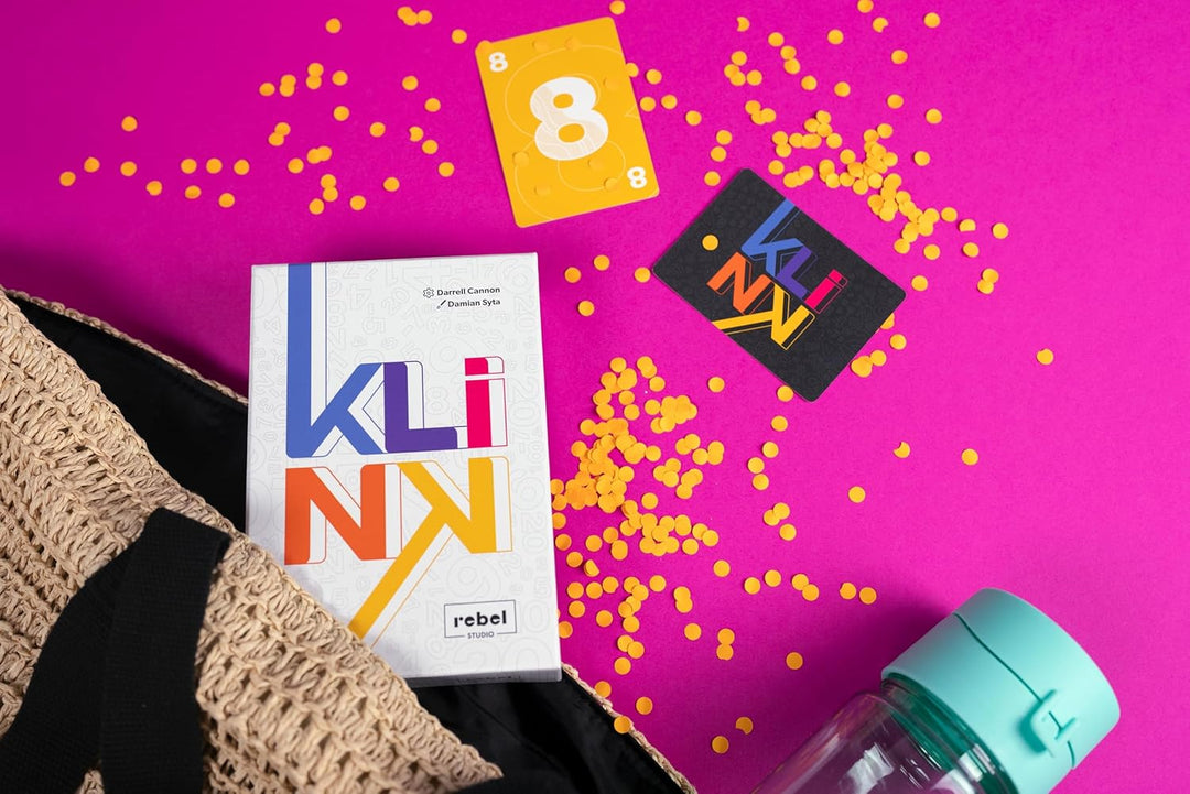 Rebel Klink Card Game - Push Your Luck Numbers Game for Parties
