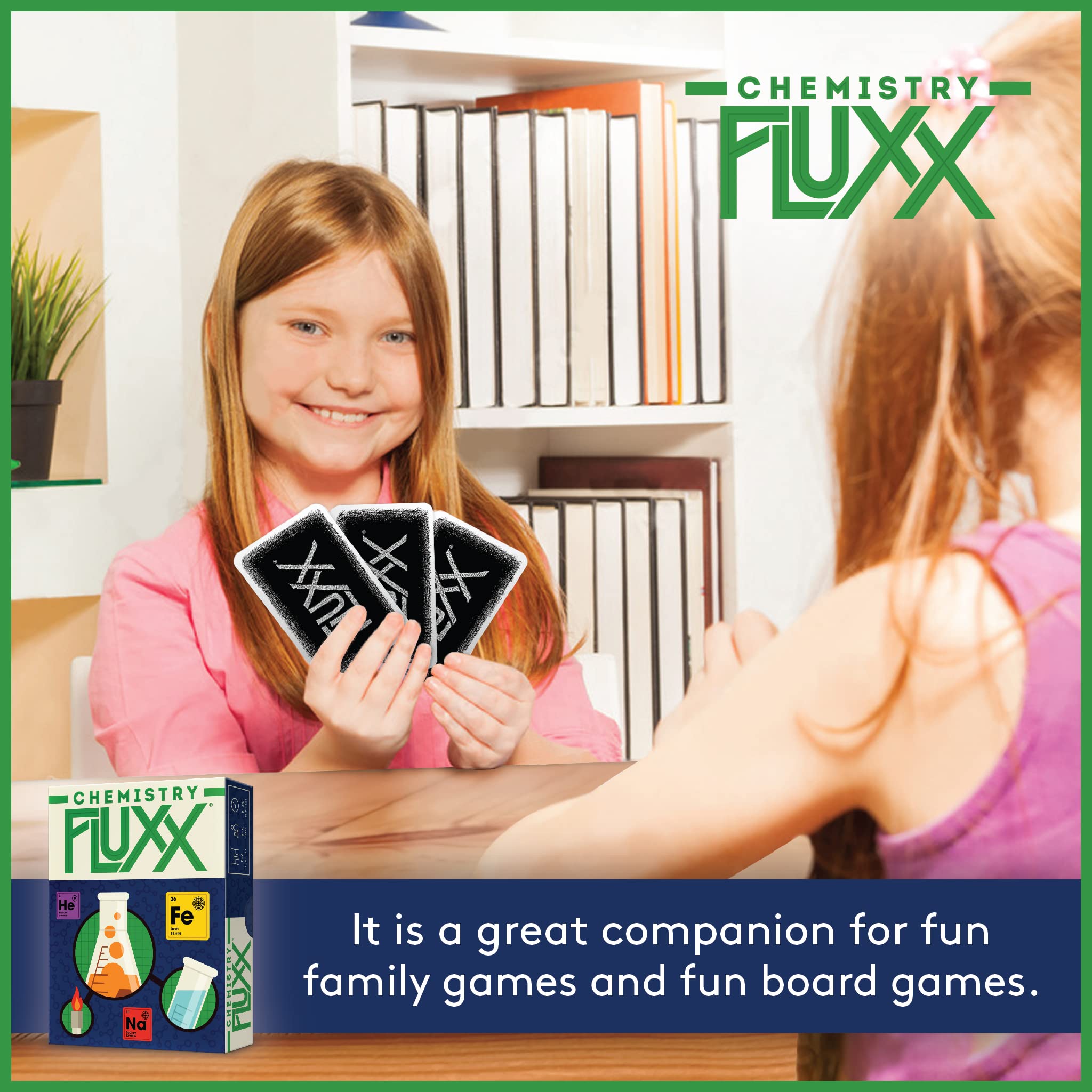 Looney Labs Chemistry Fluxx Board Game - Ages 8+, 2-6 Players, 5-30 Min Playtime 5