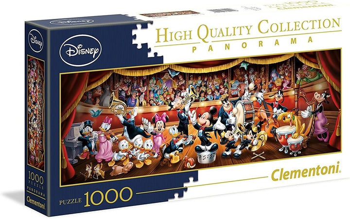 Clementoni Disney Panorama Collection - Disney Orchestra 1000-Piece Puzzle (39445)