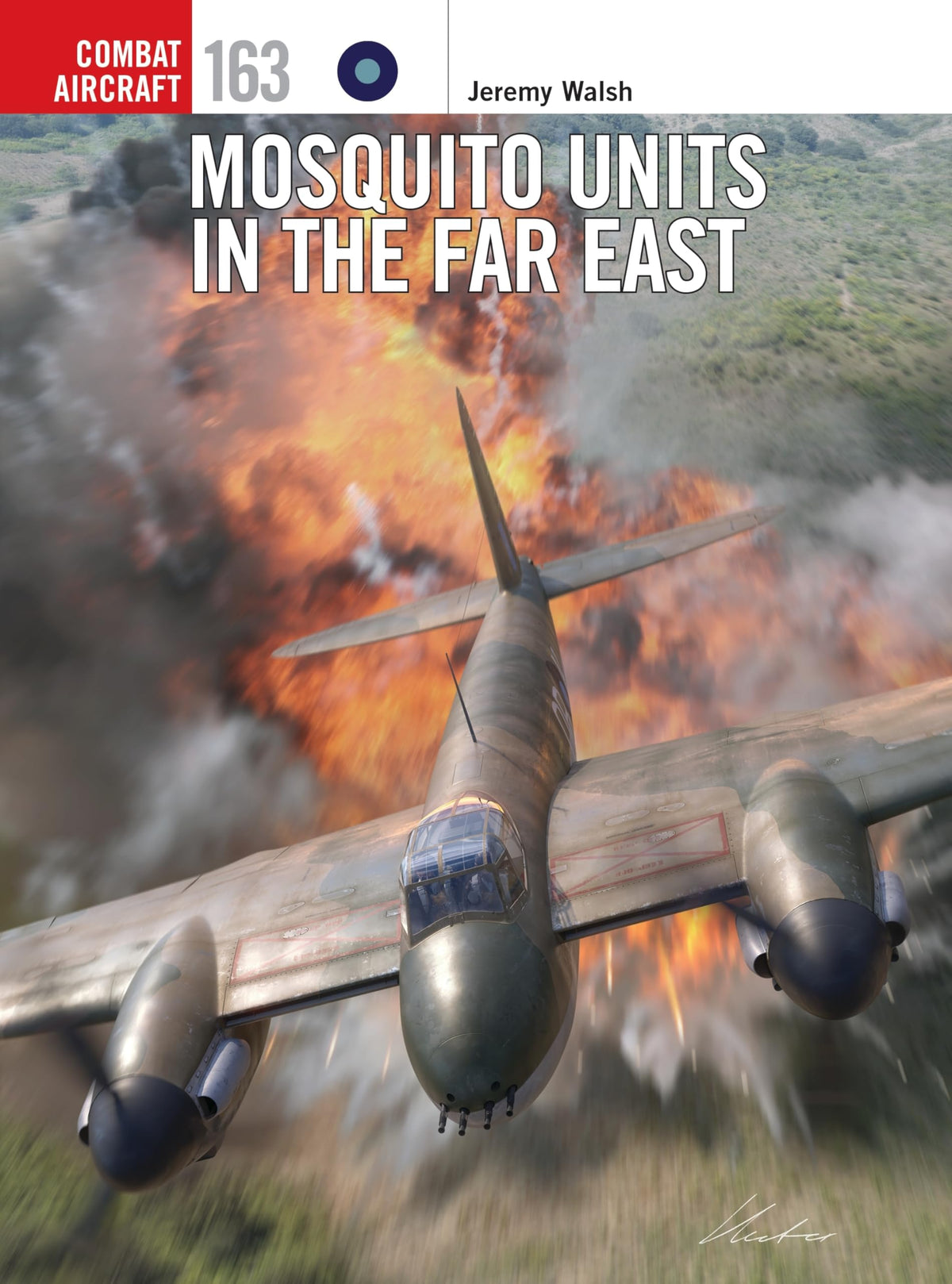 Bloomsbury Mosquito Units in the Far East: 163 (Combat Aircraft) - Paperback, 96 Pages
