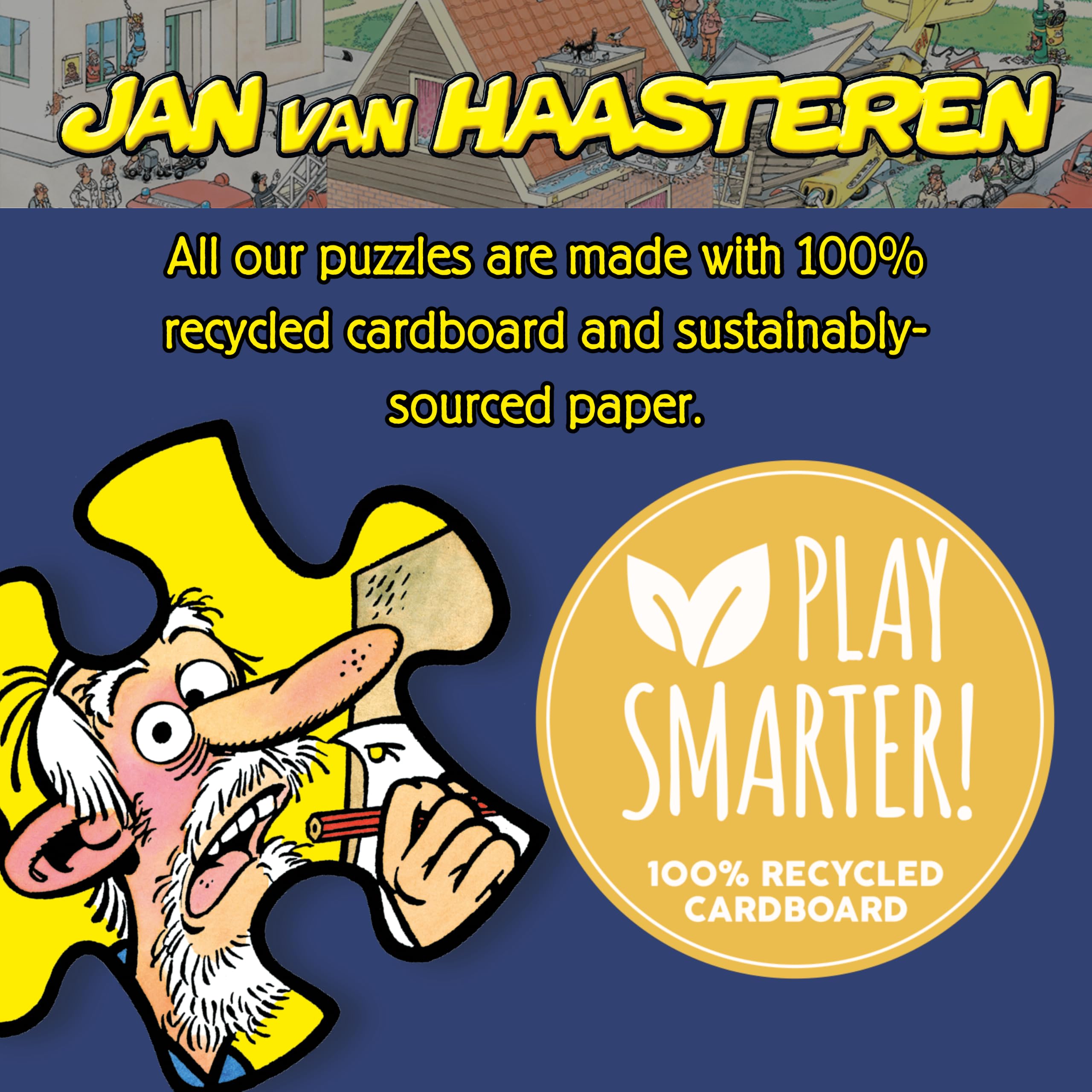 Jan van Haasteren Murphy's Law 1000 Piece Jigsaw Puzzle for Adults | FSC Certified | 680x490mm 4