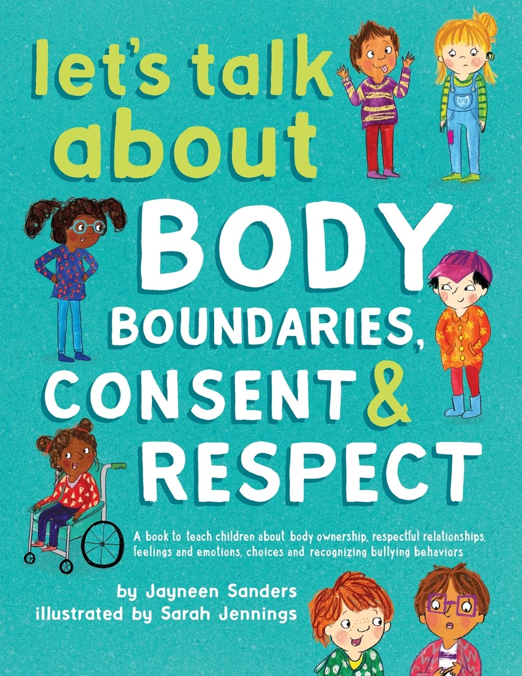 Educate2empower Publishing Let's Talk About Body Boundaries, Consent and Respect | Paperback | 42 Pages