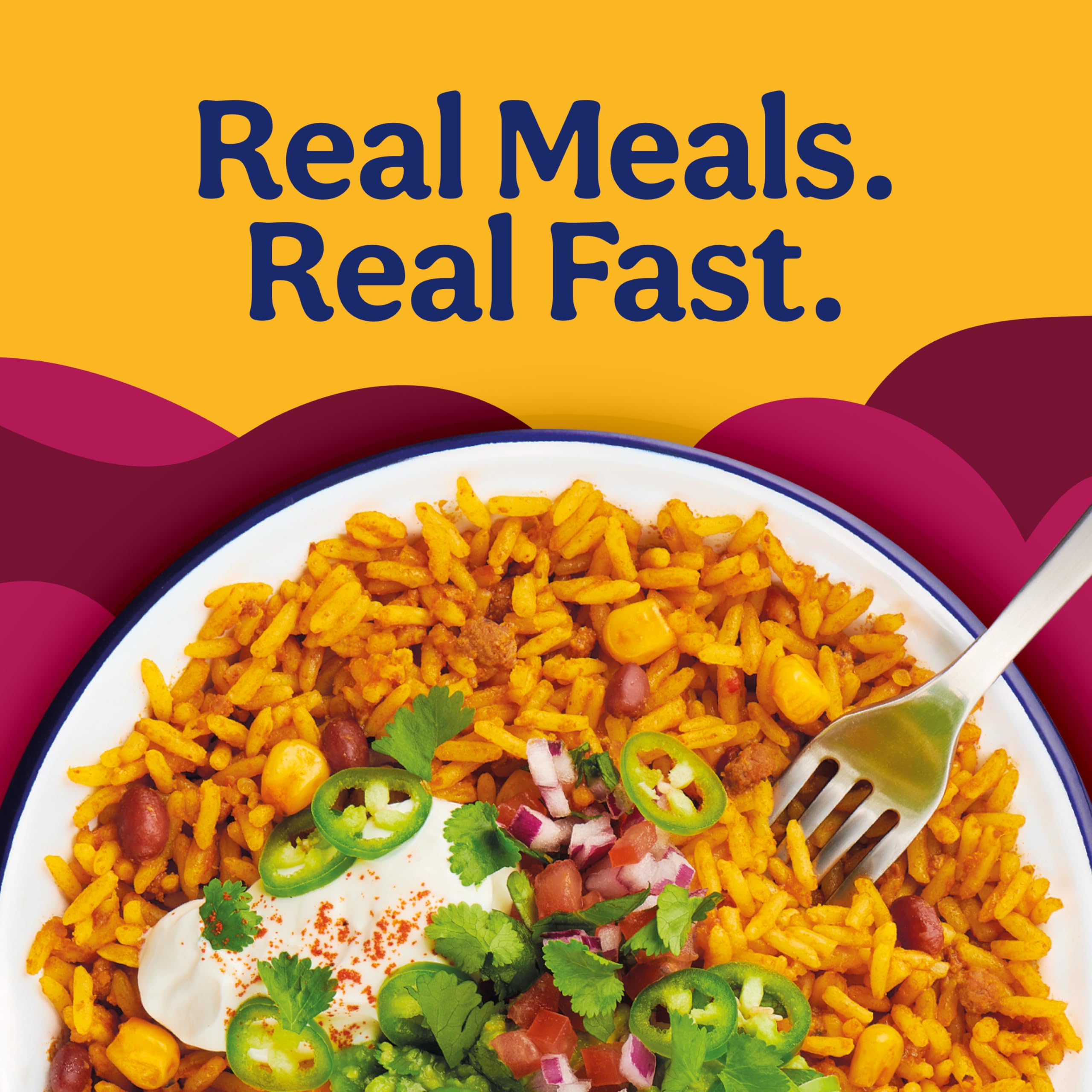 Uncle Ben's Chilli con Carne Microwave Rice Meal - Ready in 2 Mins | Serves 1 | 6x 250g 2