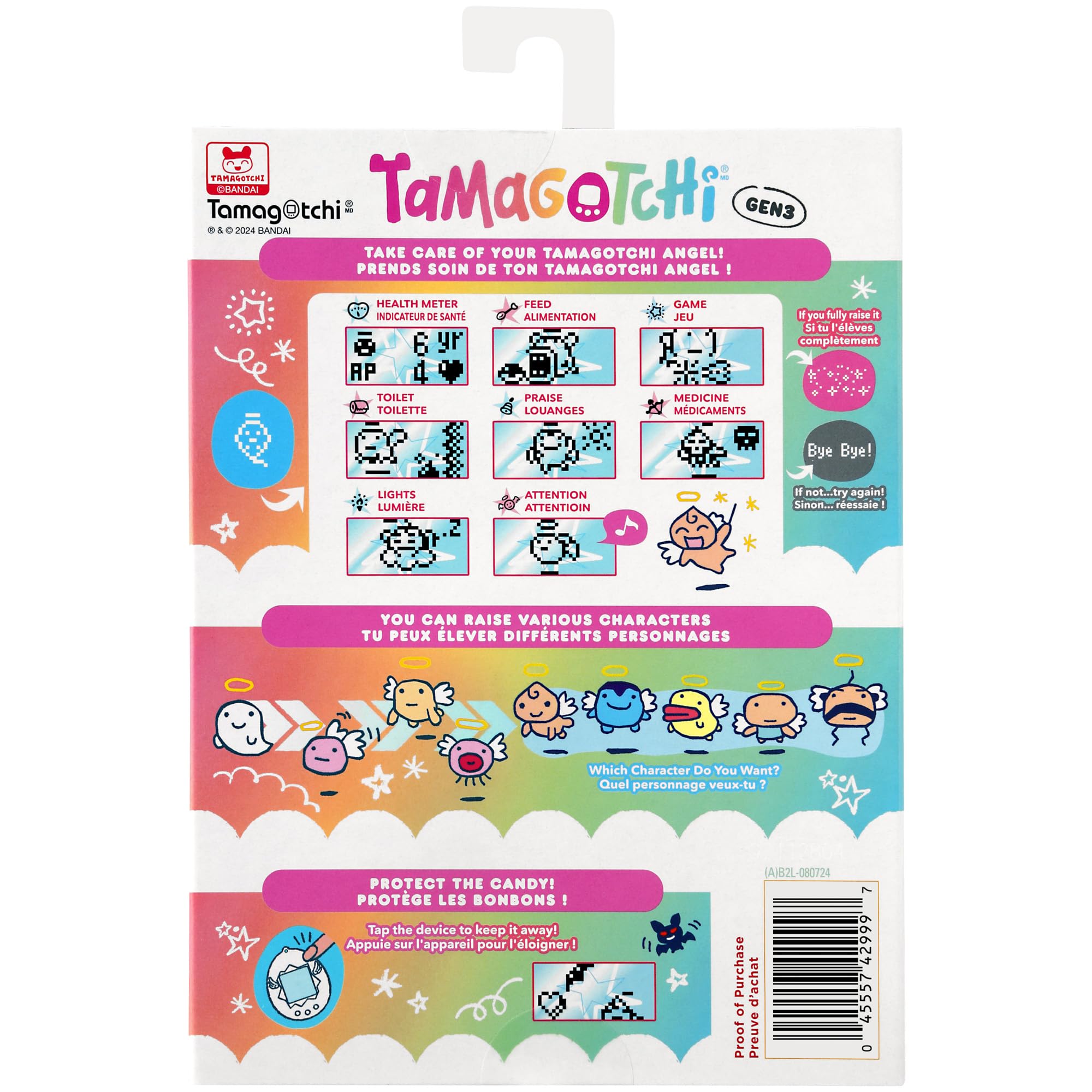 Tamagotchi Original Angel Dress Digital Pet - Electronic Toy for Kids 8+ 4