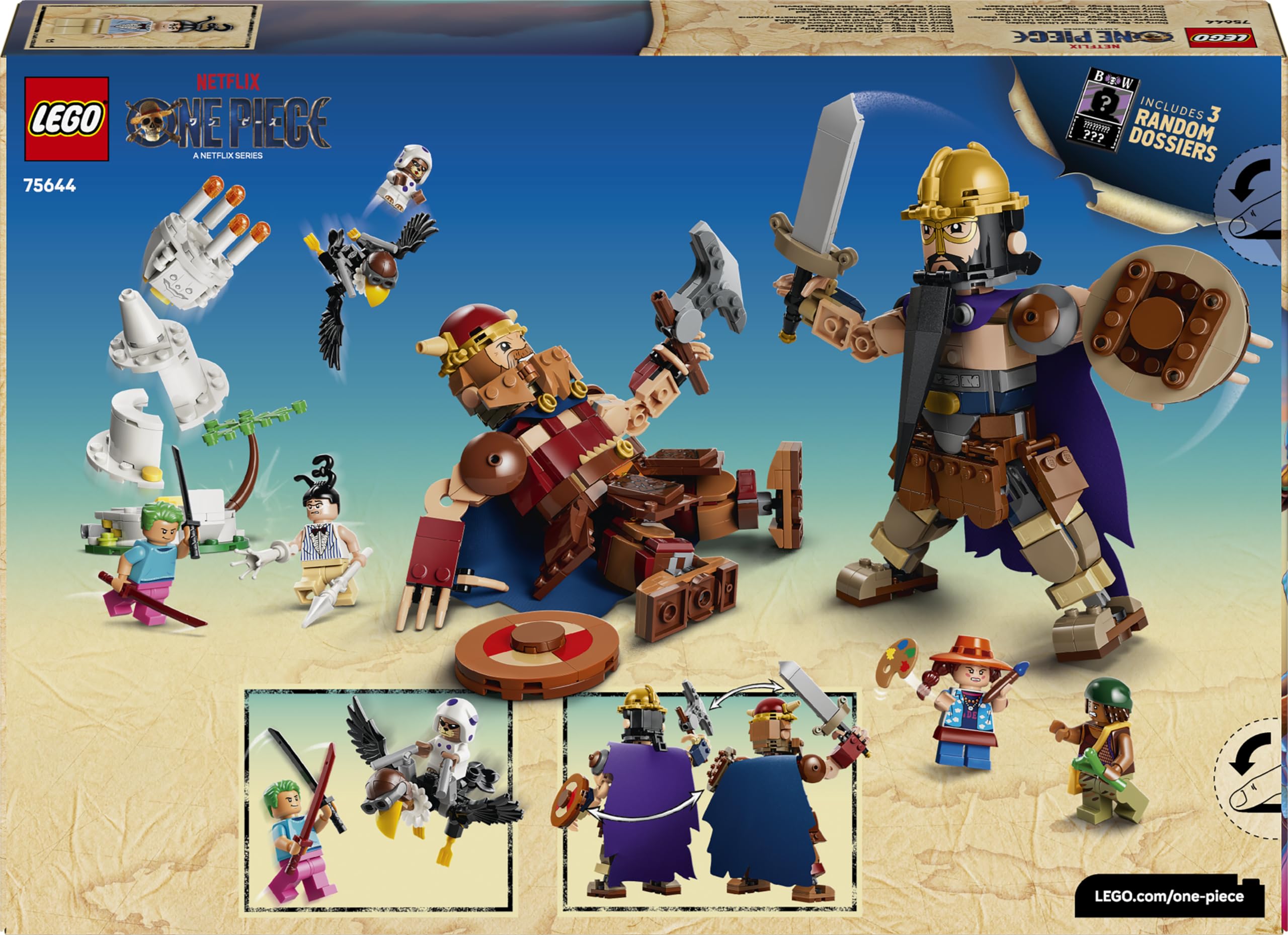 LEGO ONE PIECE Dorry vs. Brogy Building Set 75644 | Ages 9+ | 8 Figures 6