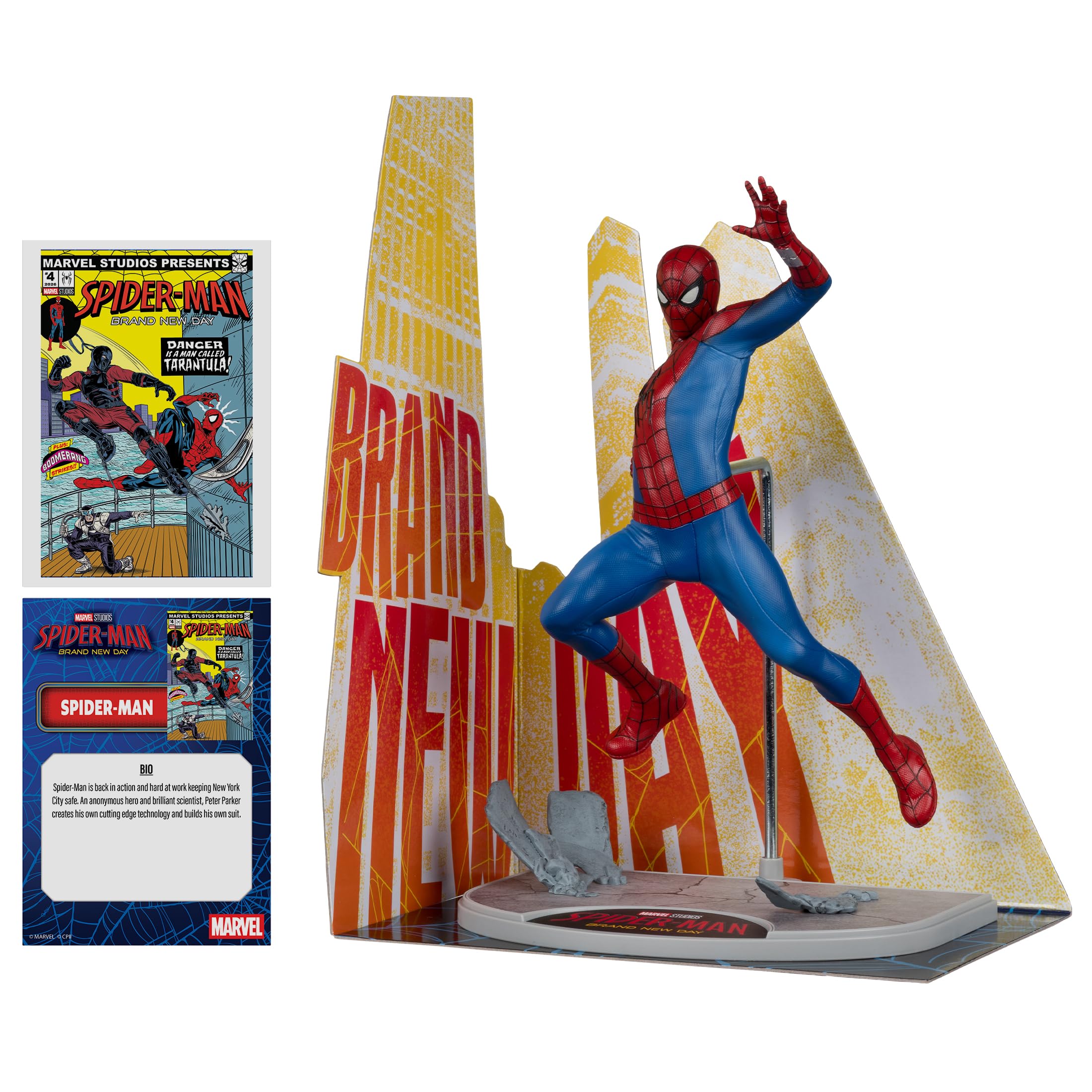 McFarlane Spider-Man: Brand New Day 1:6th Scale Action Figure | 30cm | Unisex Adult