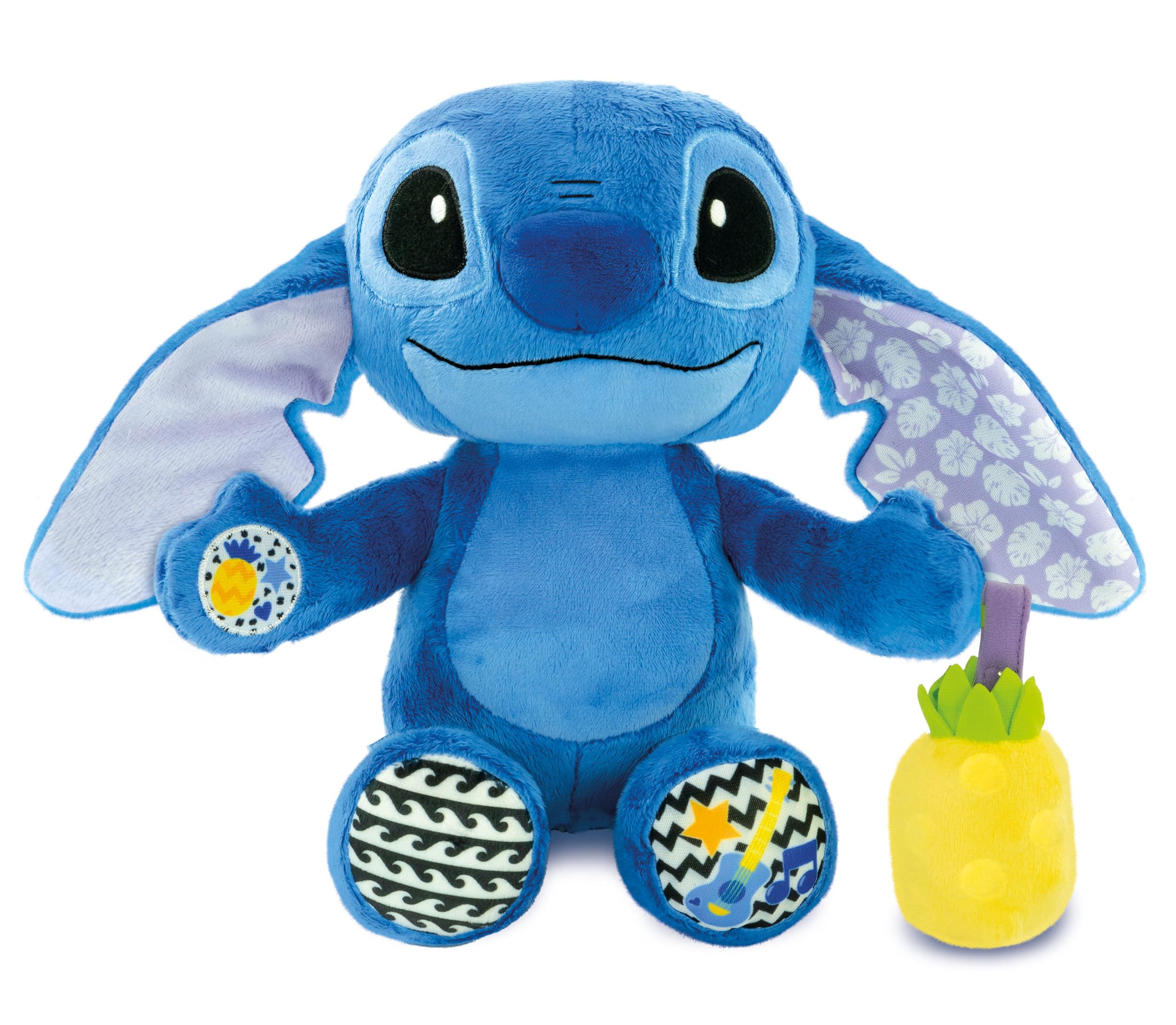 Clementoni Disney Baby Stitch Musical Plush - Educational Electronic Toy for Toddlers, 0 Months & Up 9
