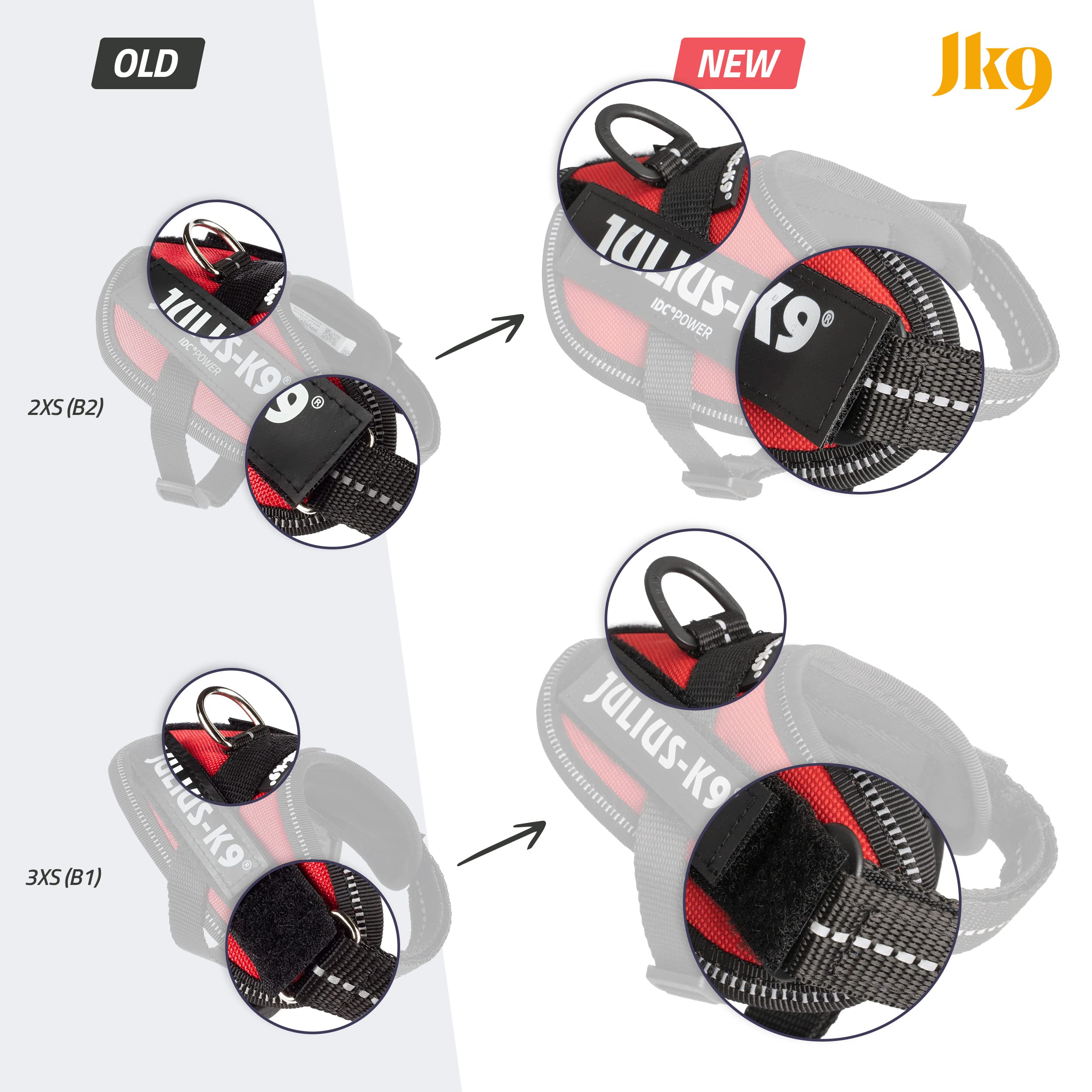 Julius-K9 IDC Powerharness - Vest Harness for Dogs | Size S/Mini | Mixed Heart Limited Edition 6