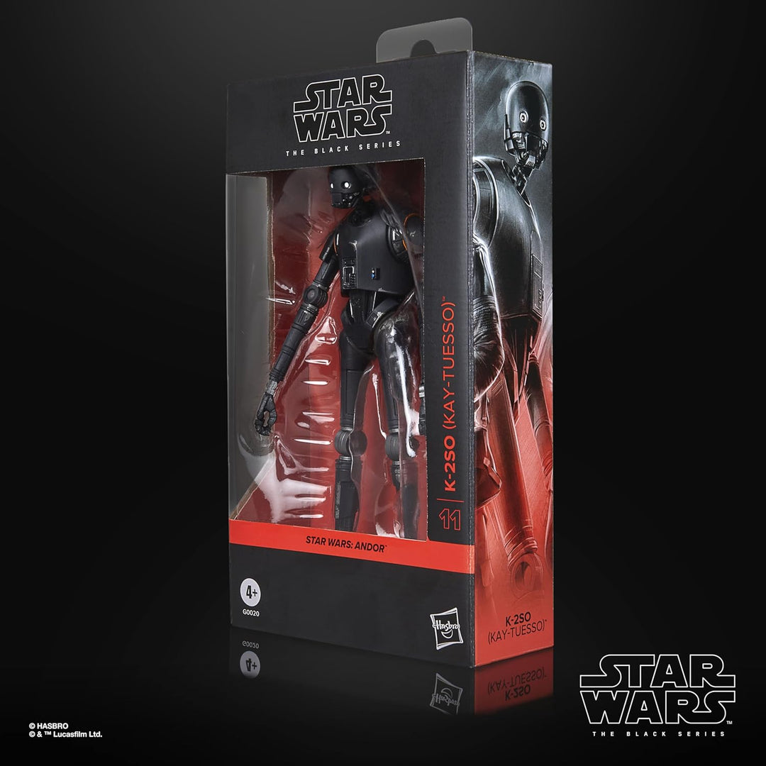 Hasbro Star Wars The Black Series Star Wars: Andor - K-2SO (Kay-Tuesso) 6-Inch Action Figure (G0020)