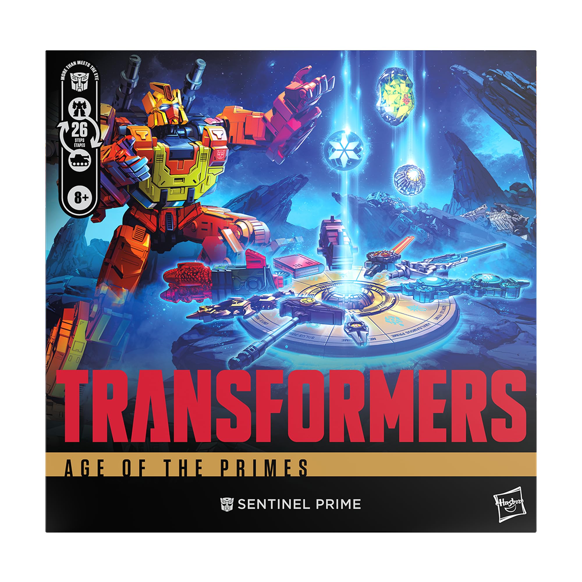 Transformers Age of the Primes Sentinel Prime - Voyager Class 18 cm Converting Action Figure | Ages 8+