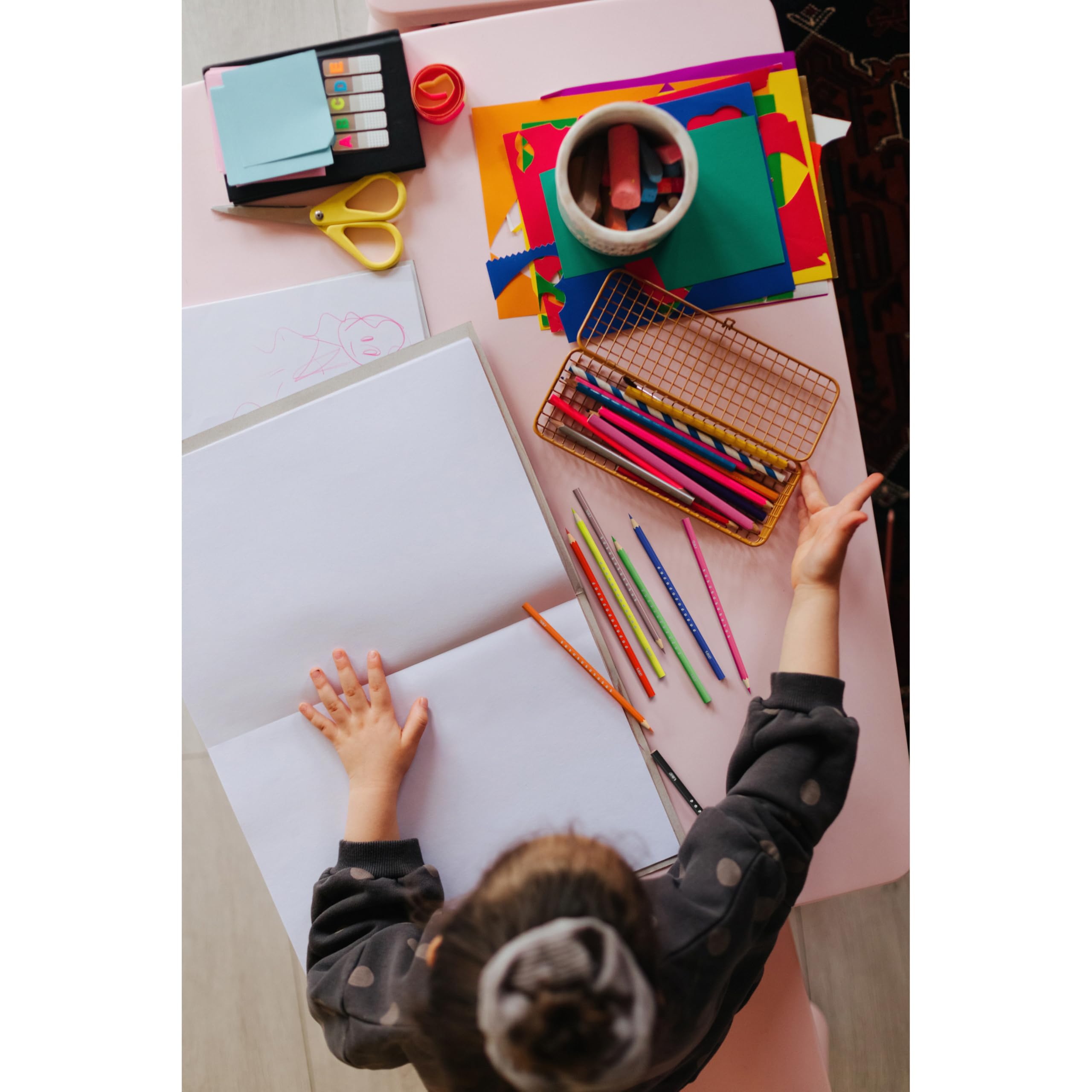 BIC Kids Smooth Colouring Pencils - 54 Shades | Pack of 54 | Ages 5+ 8