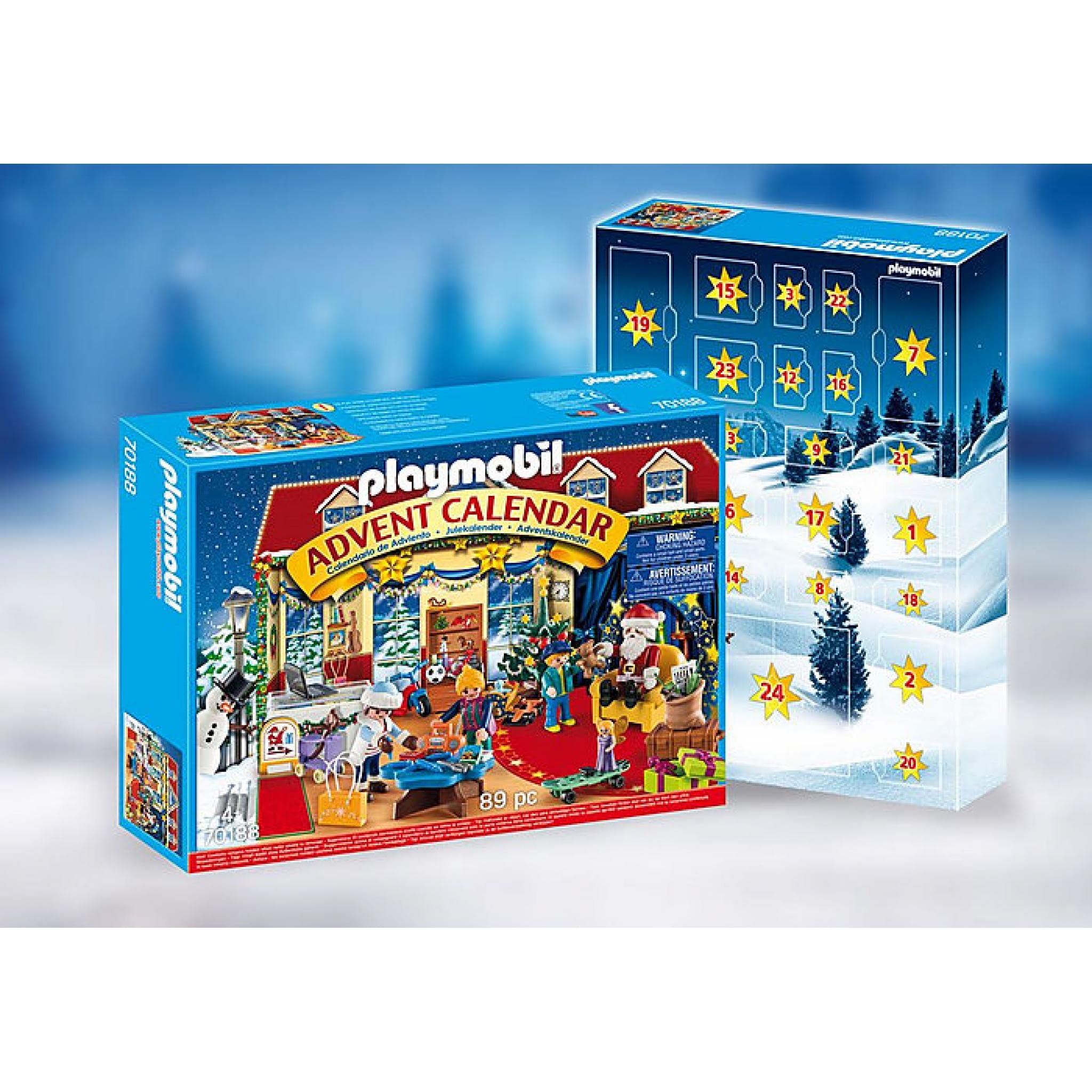 Playmobil Christmas Toy Store Advent Calendar (70188) - 24-Day Holiday Playset for Ages 4+ 2