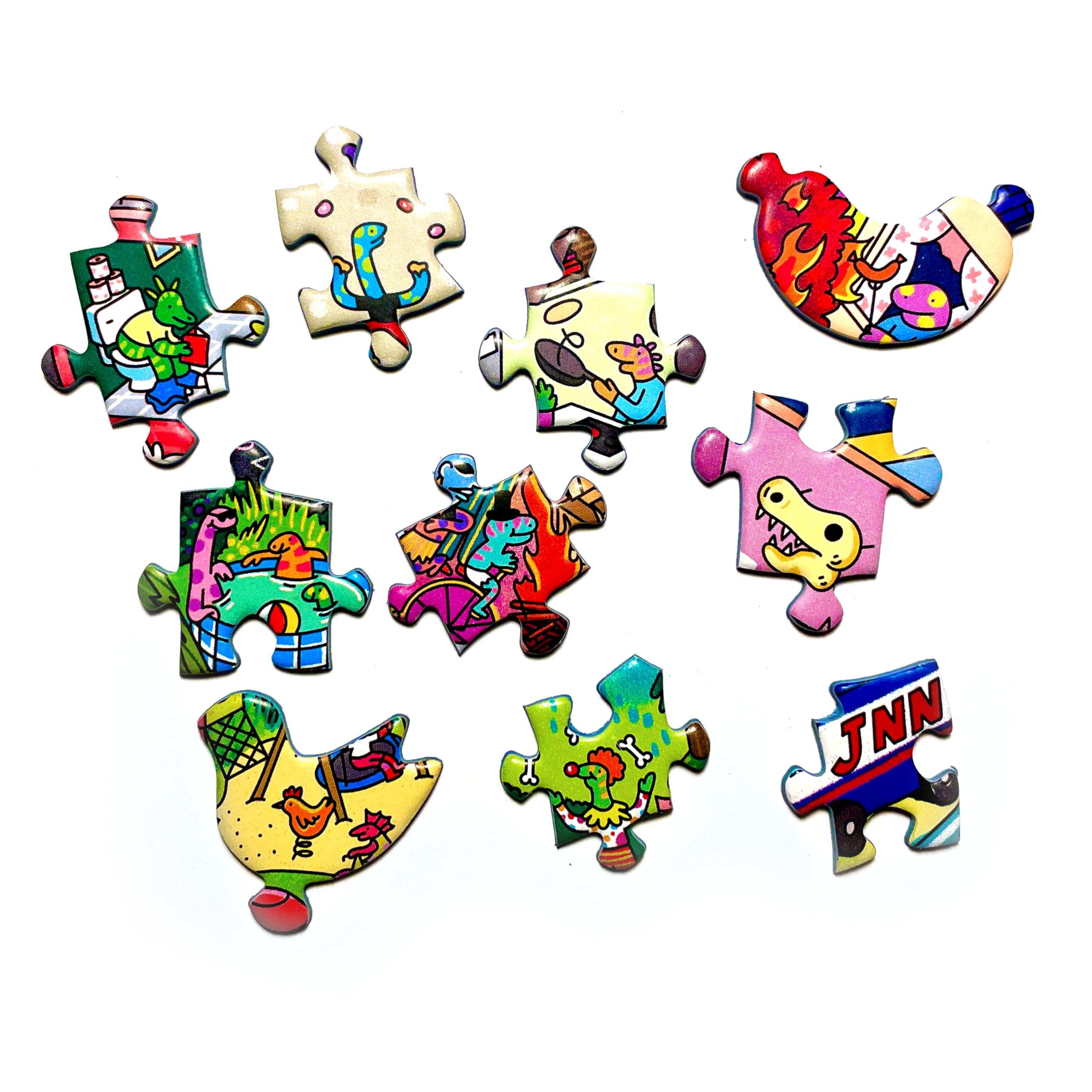 Big Rock City - 1000-Piece Jigsaw Puzzle with Spin Magic Illusion by Magic Puzzle Company 3