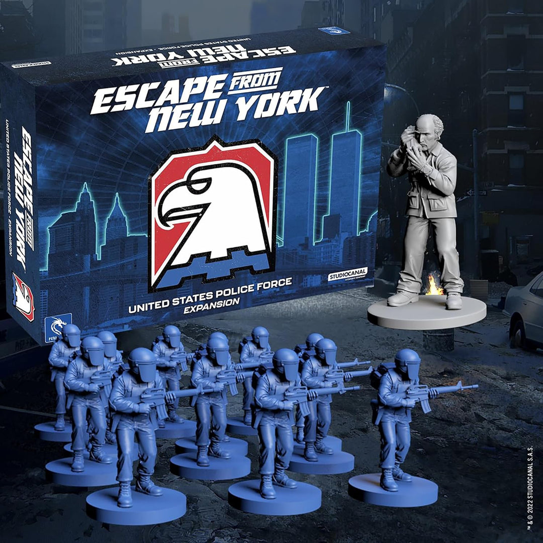 Pendragon Game Studio Escape from New York: US Police Forces Expansion