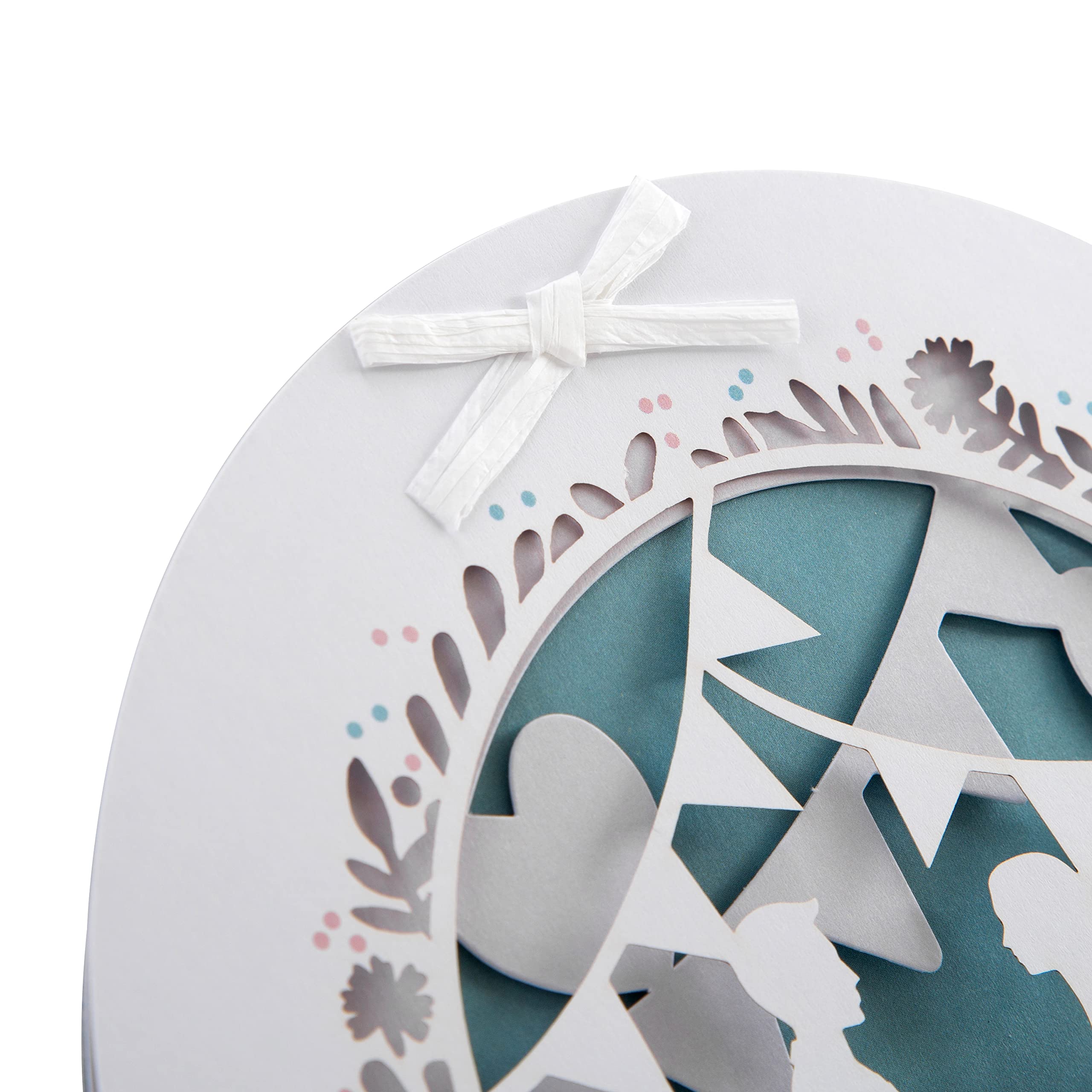 Hallmark 3D Wedding Card - 'Once Upon a Time' Pop Up Design with Laser Cut Details 6