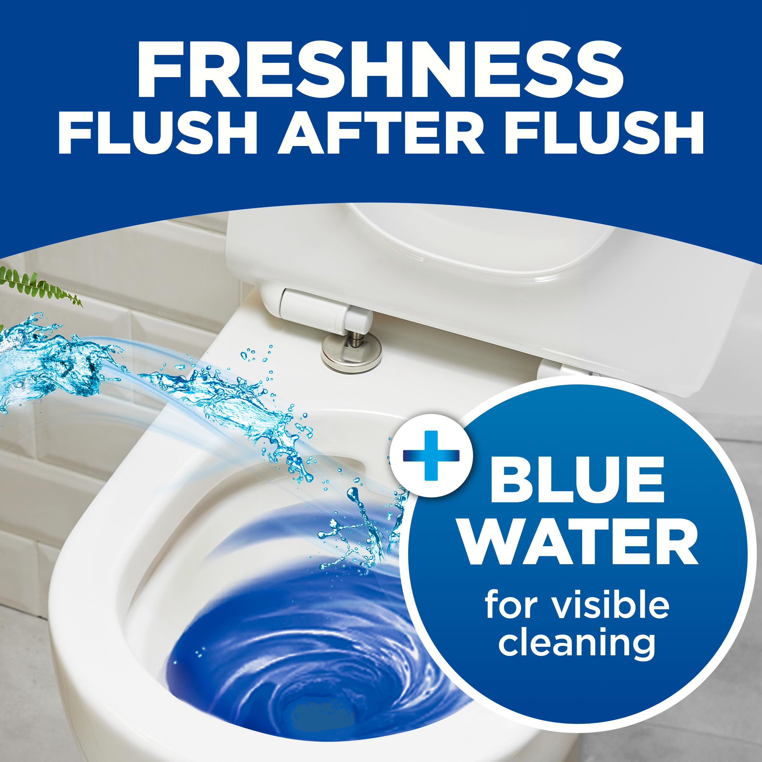 Bloo Toilet Blocks - Pack of 14 | Prevents Limescale | Original Scent | 700g 4