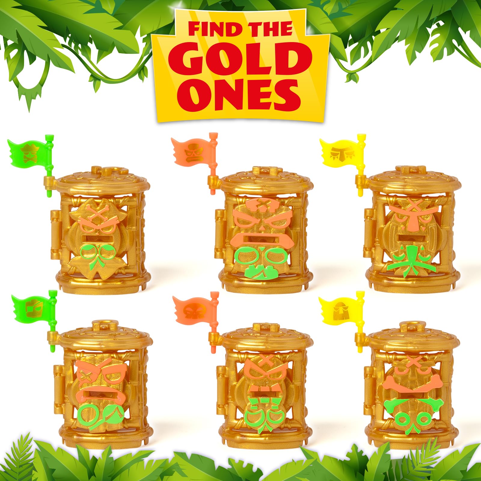 PIRATIX ADVENTURE WORLD Crazy Jungle Series Jungle Cages Surprise Figure | Plastic 4